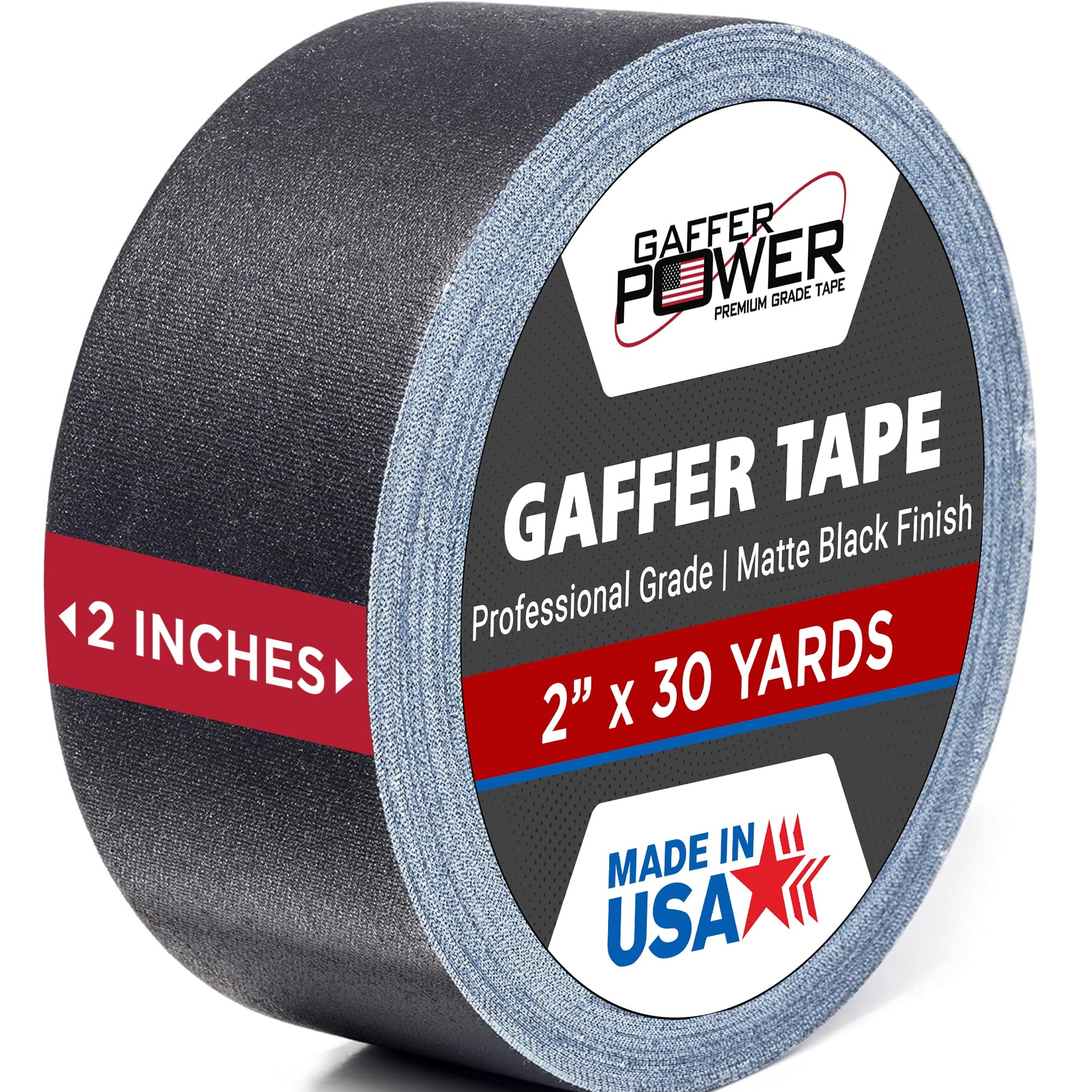 Gaffer Tape — Black 2" x 30yd - Randy's LLC