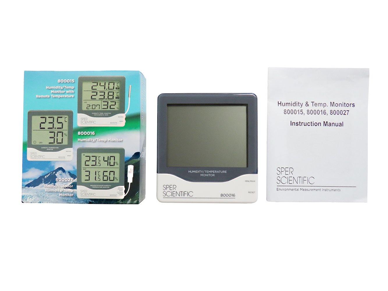 Digital Hygrometer & Thermometer - Randy's LLC