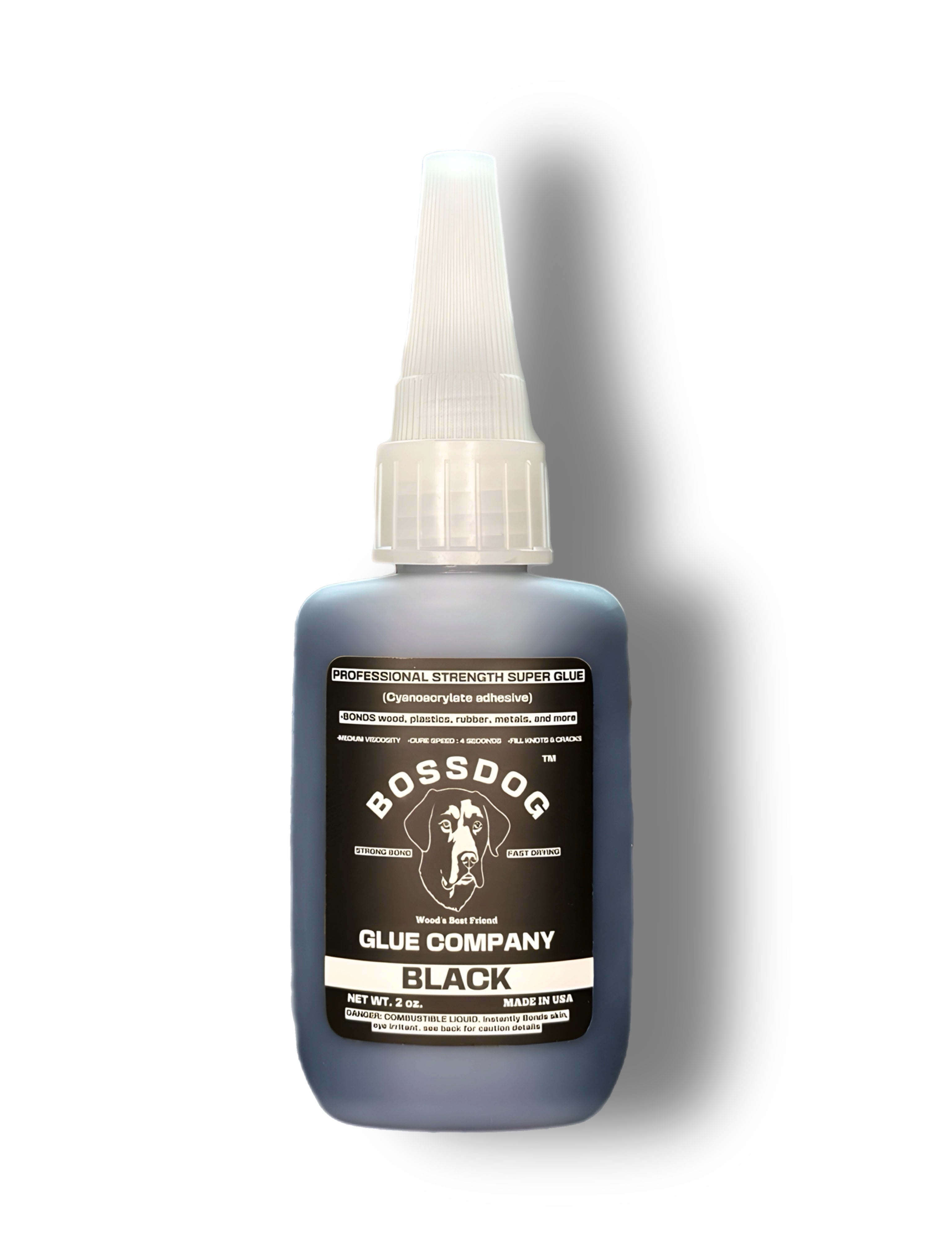 Professional Strength Super CA Glue (MEDIUM) - Black - Randy's LLC
