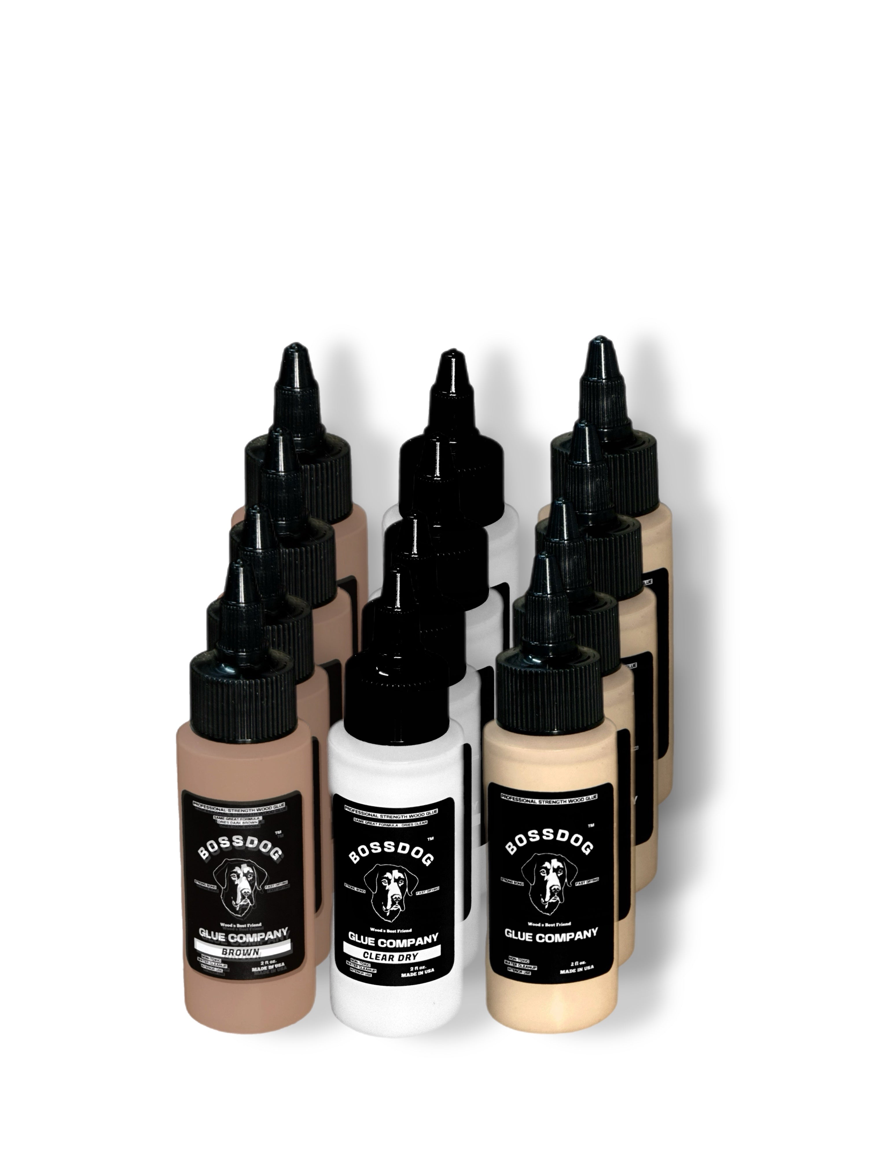 2 fl oz Wood Glue Sample Pack (12 pack) - Randy's LLC