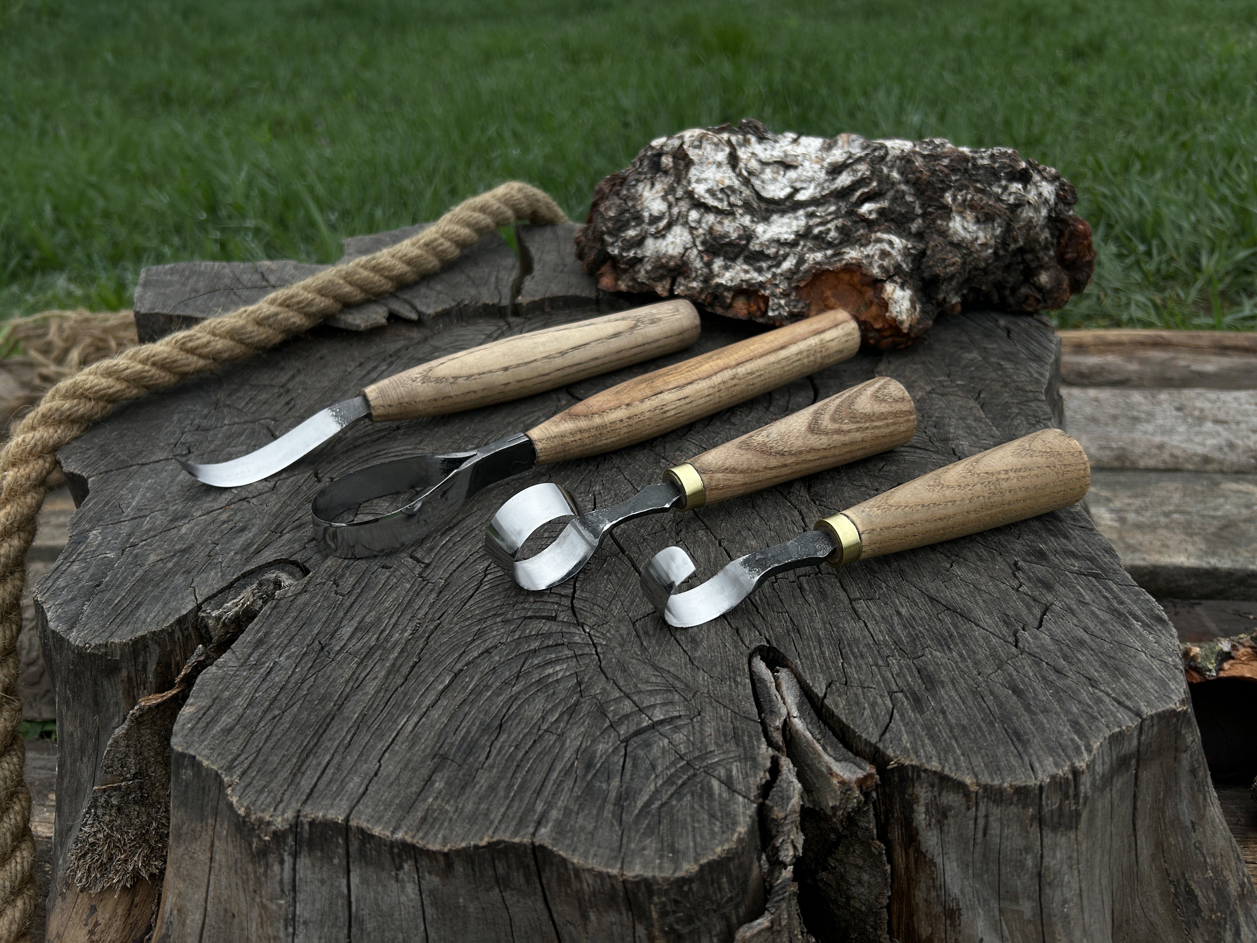 4-Piece Wood Carving Knife Set - Randy's LLC