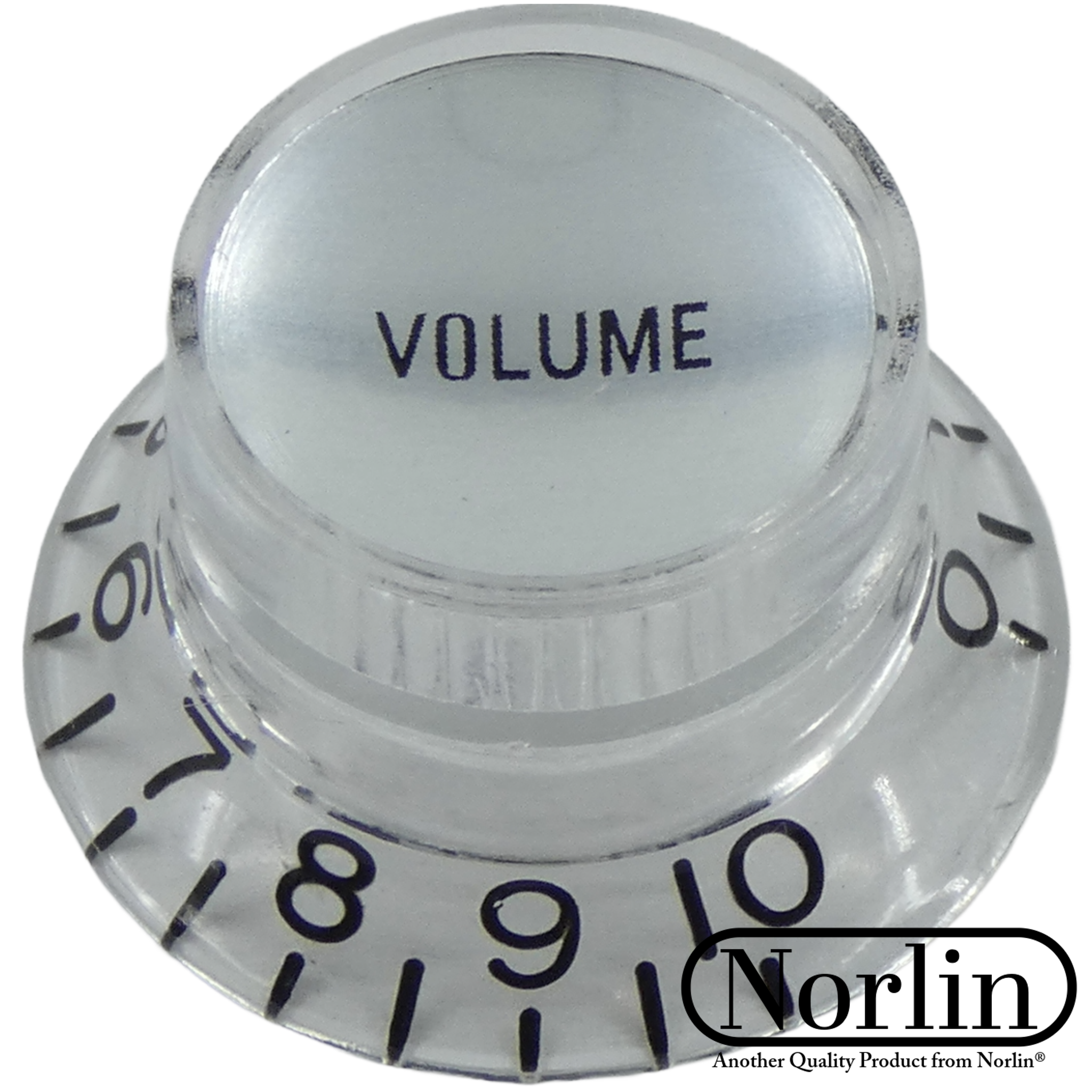 Embossed Top Hat Reflector Volume MOD Knob for Gibson® Guitars - Randy's LLC