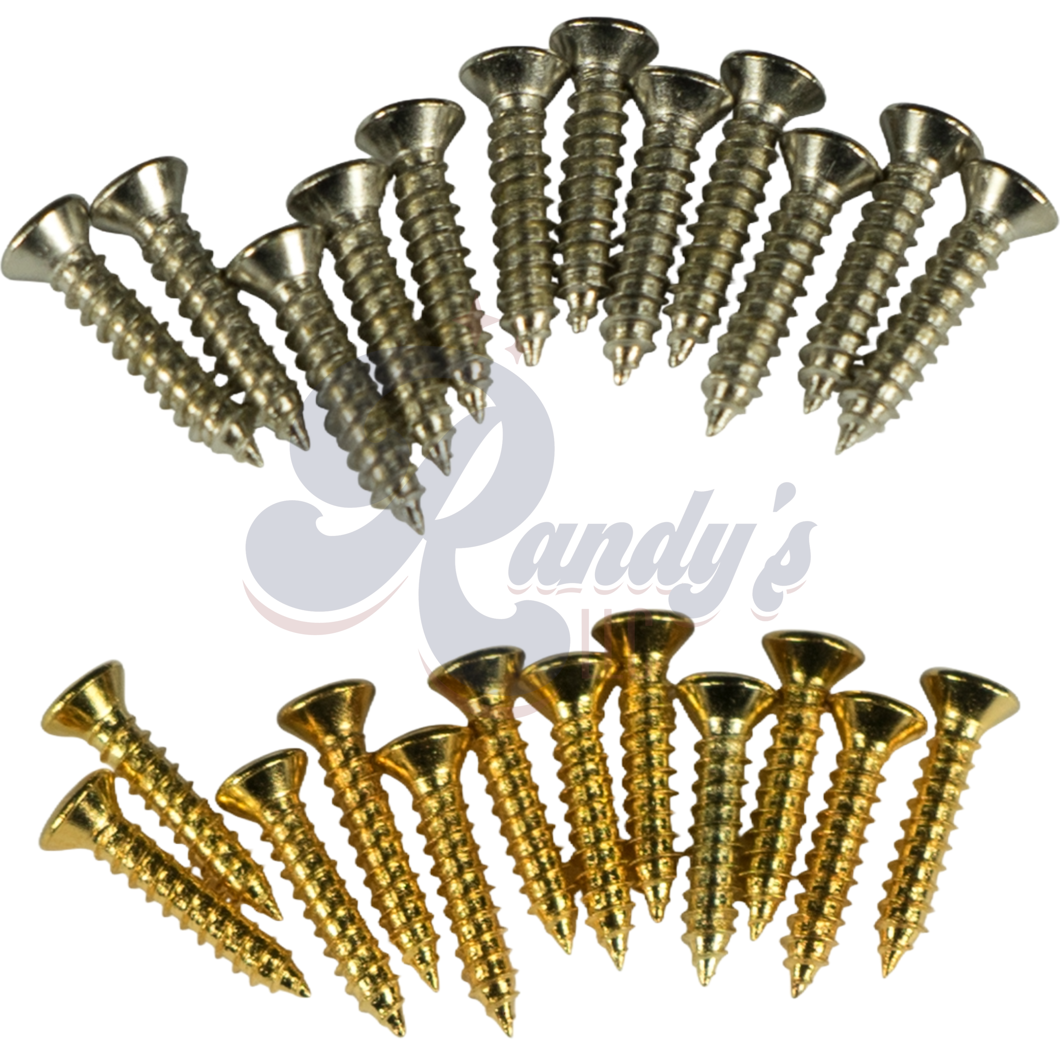 Kluson Mounting Screws for Vintage Diecast Series Tuning Machines - Fits Gibson® - Randy's LLC