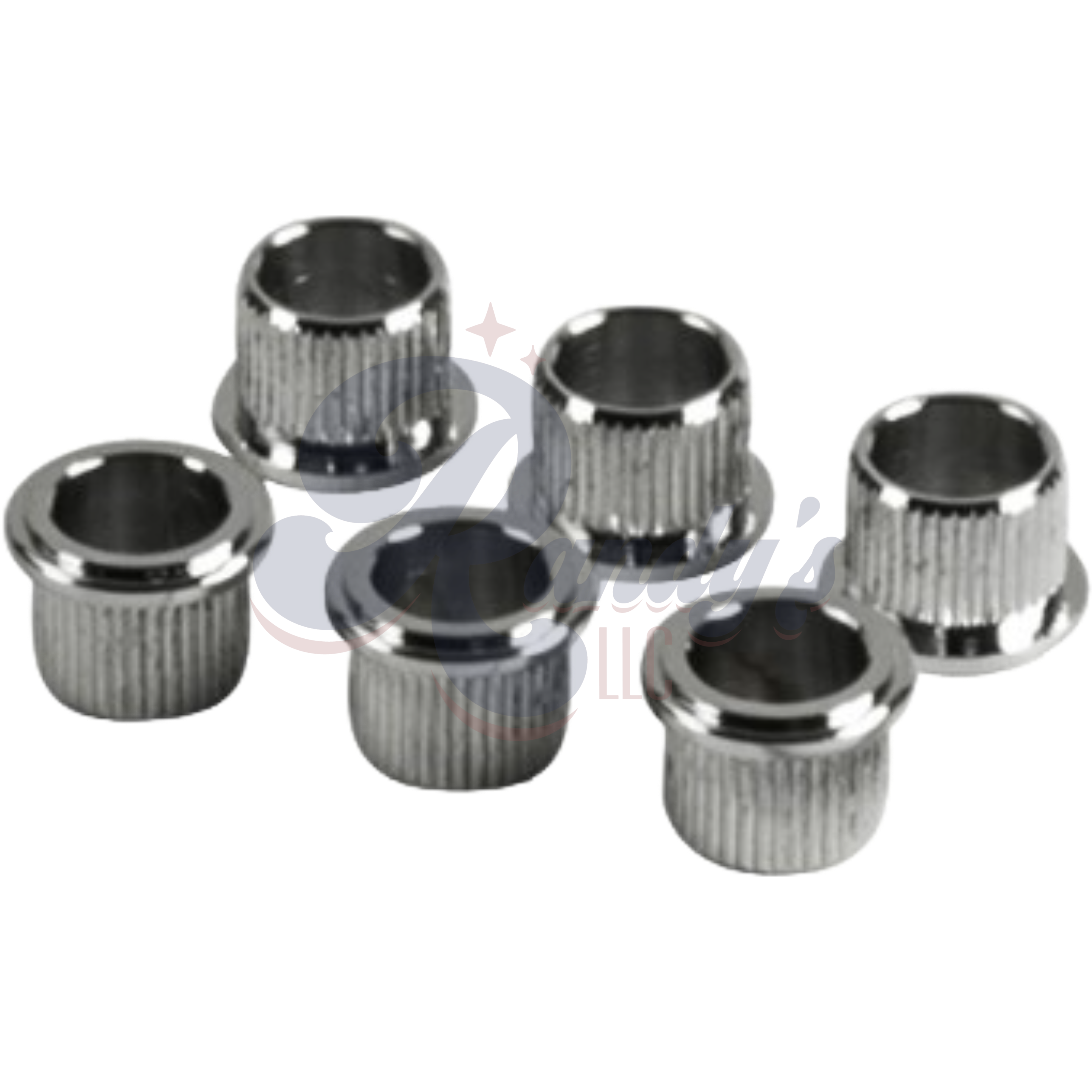 Kluson Replacement Tuner Bushings for Firebird® "Banjo" & Sealfast Series (6-Pack) - Fits Gibson® - Randy's LLC