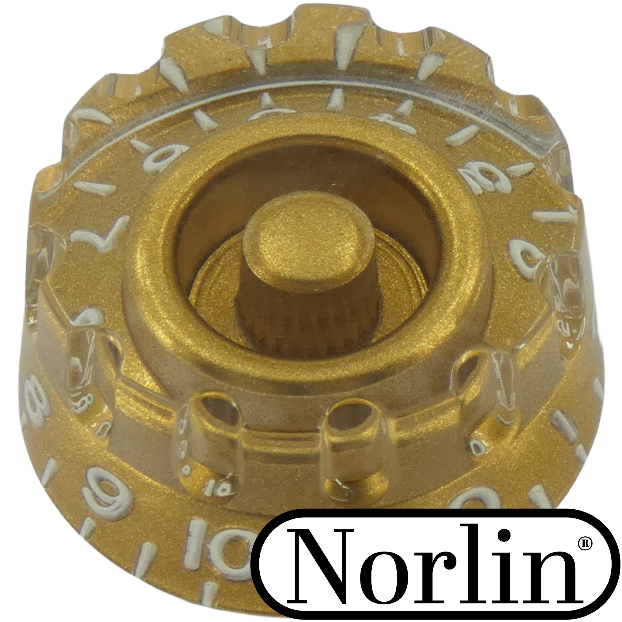 Embossed Fluted Vintage Speed Knob for Gibson® Guitars - Randy's LLC