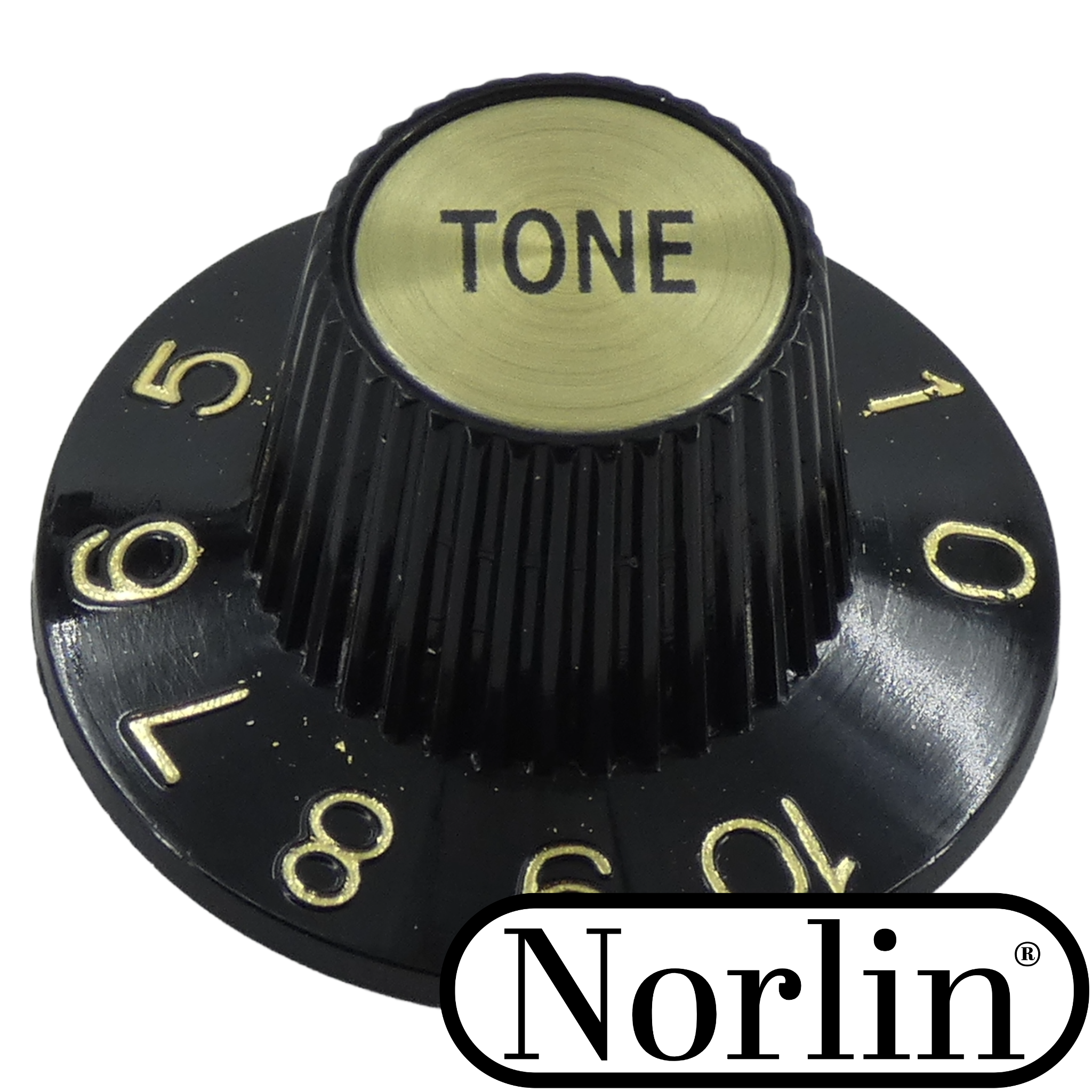 Embossed Witch Hat Tone Knob for Epiphone® Guitars - Randy's LLC