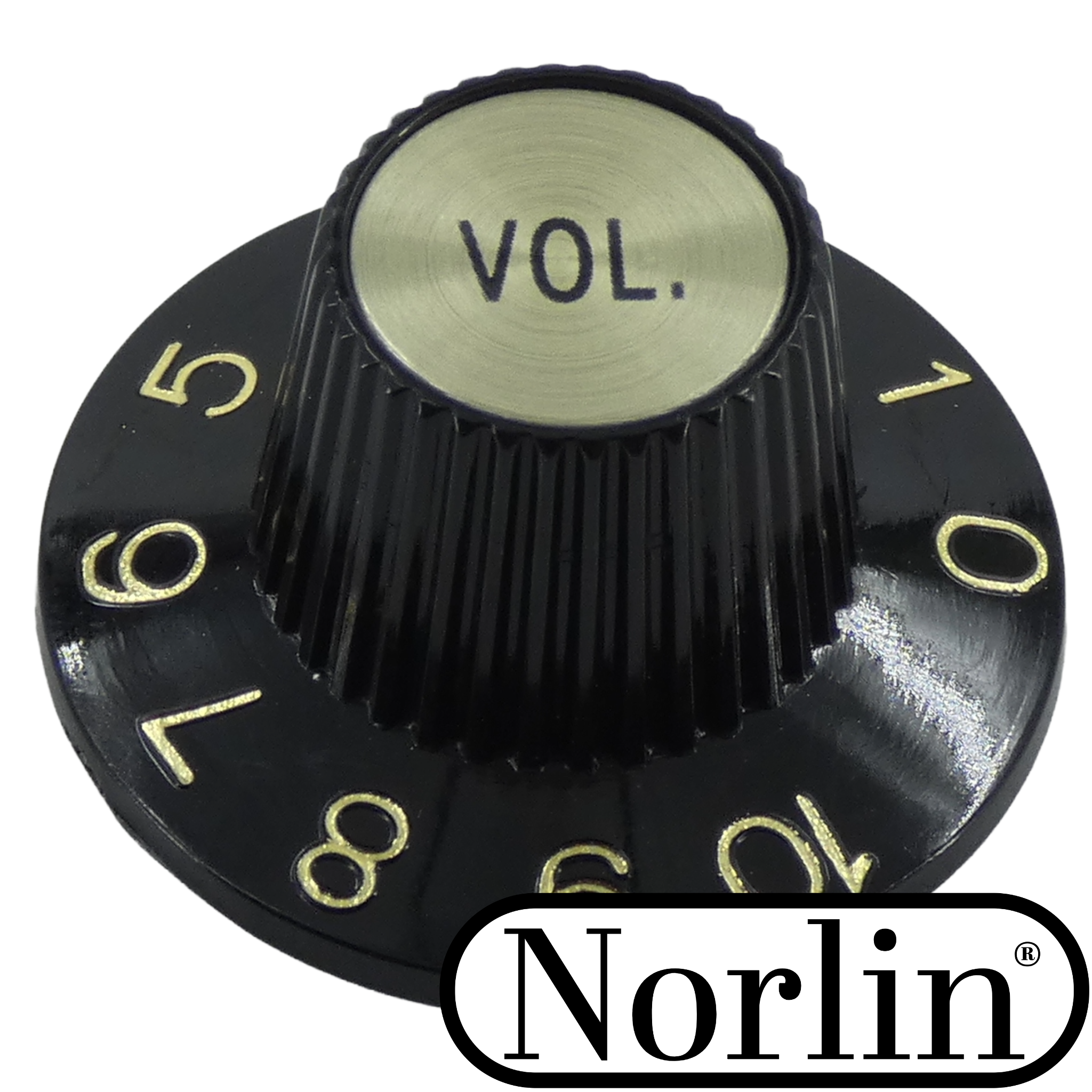 Embossed Witch Hat Volume Knob for Epiphone® Guitars - Randy's LLC