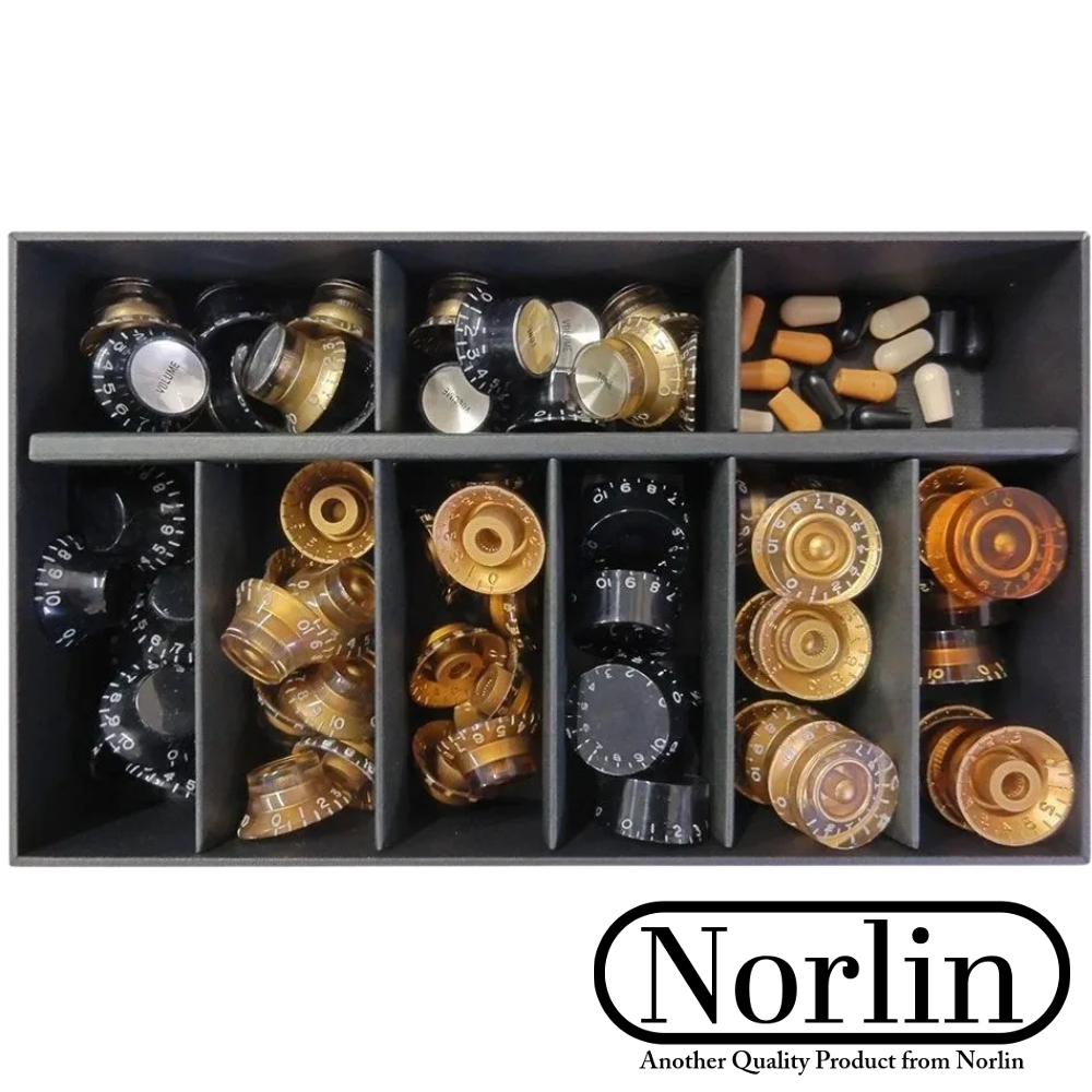 Knob & Switch Tip Assortment Kit for Gibson® Guitars (79-Pieces) - Randy's LLC