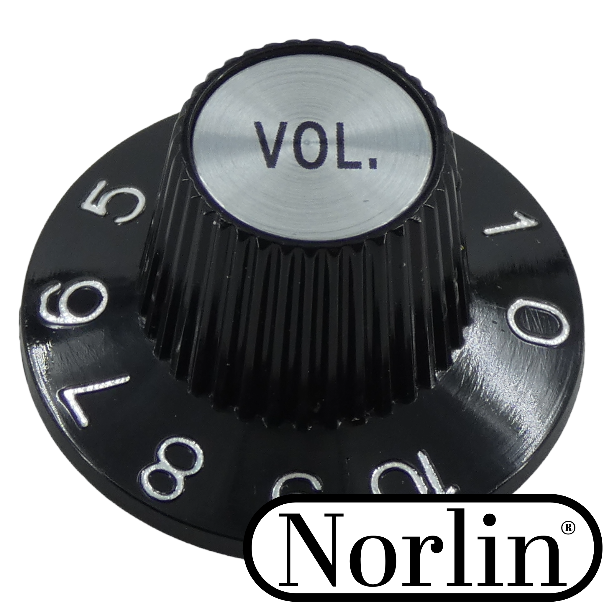 Embossed Witch Hat Volume Knob for Epiphone® Guitars - Randy's LLC