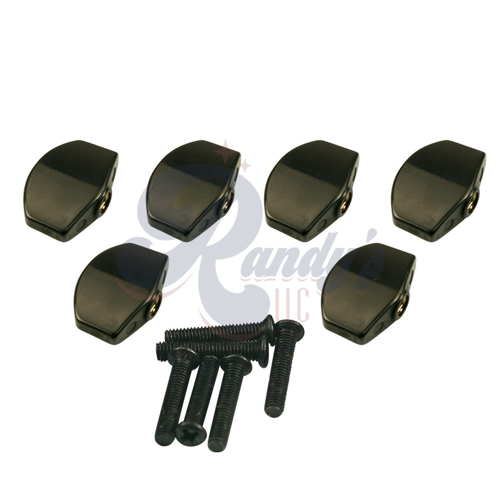 Kluson Replacement Tuner Buttons for Contemporary Diecast Series (6-Pack) Large Traditional - Fits Gibson® - Randy's LLC