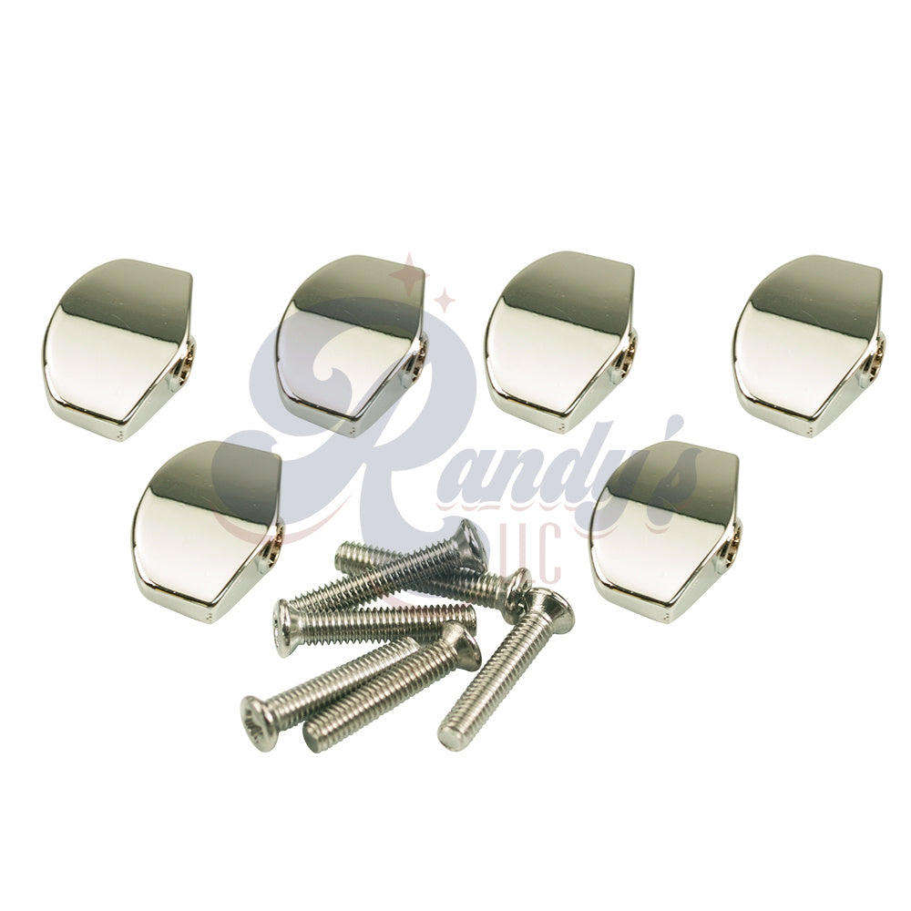 Kluson Replacement Tuner Buttons for Contemporary Diecast Series (6-Pack) Large Traditional - Fits Gibson® - Randy's LLC
