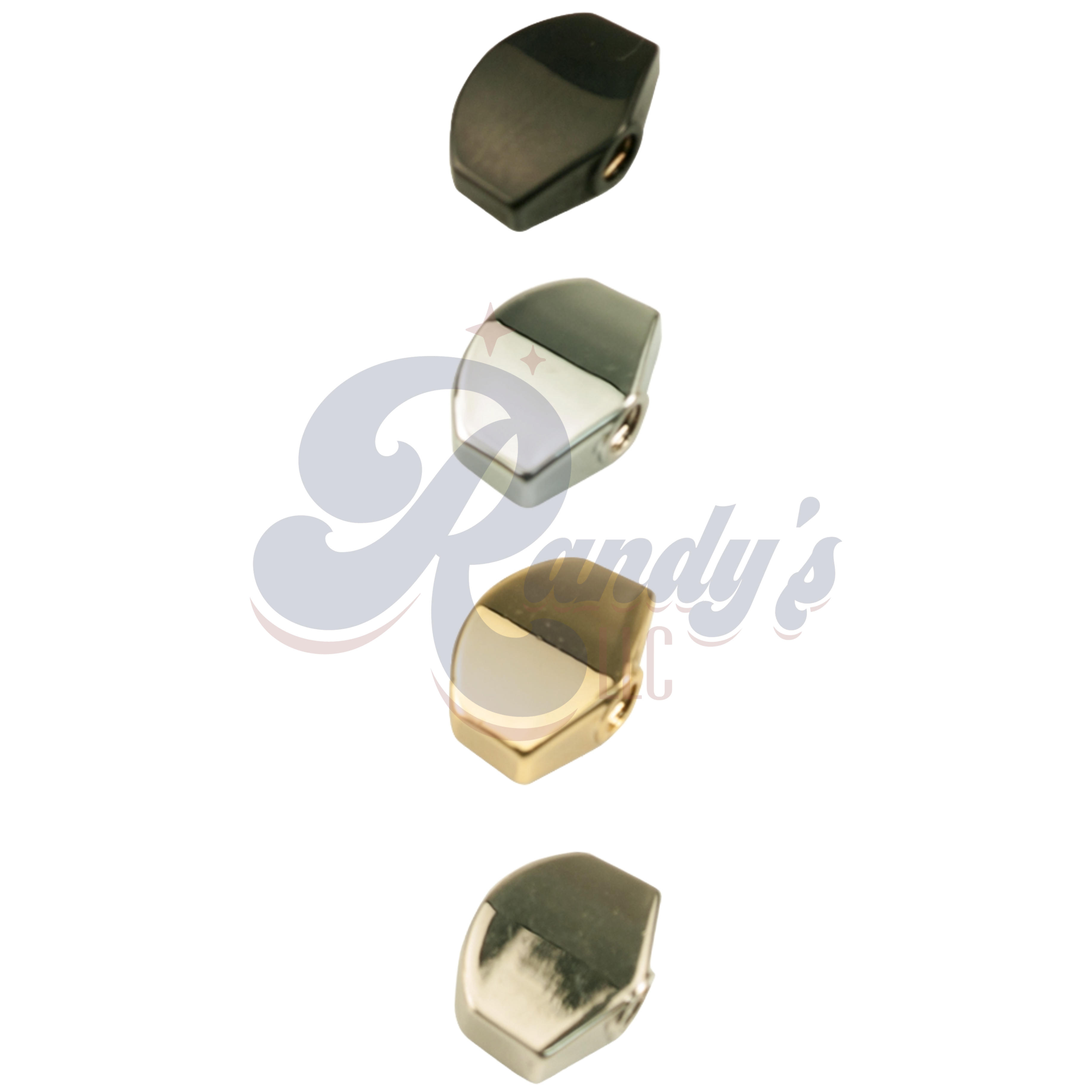 Kluson Replacement Tuner Buttons for Contemporary Diecast Series (6-Pack) Small Traditional - Fits Gibson® - Randy's LLC