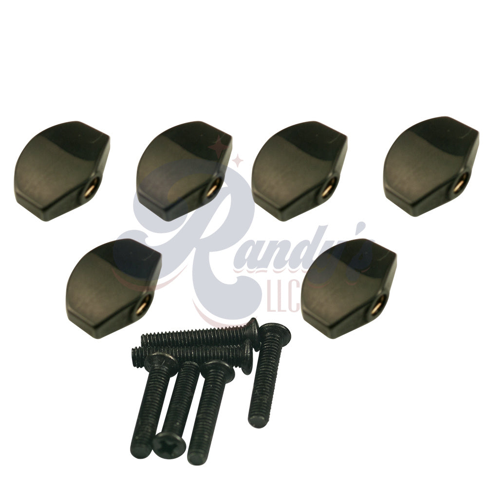 Kluson Replacement Tuner Buttons for Contemporary Diecast Series (6-Pack) Small Traditional - Fits Gibson® - Randy's LLC