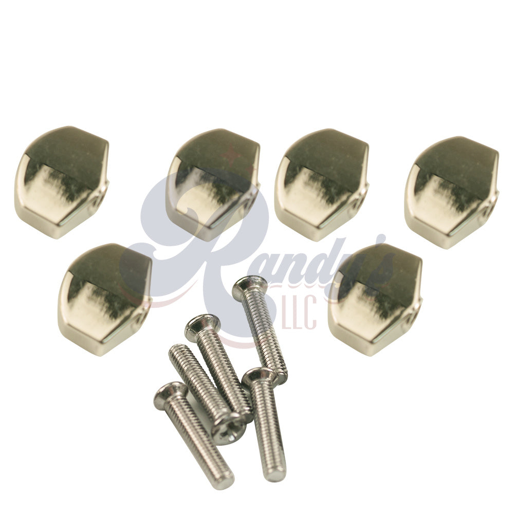 Kluson Replacement Tuner Buttons for Contemporary Diecast Series (6-Pack) Small Traditional - Fits Gibson® - Randy's LLC