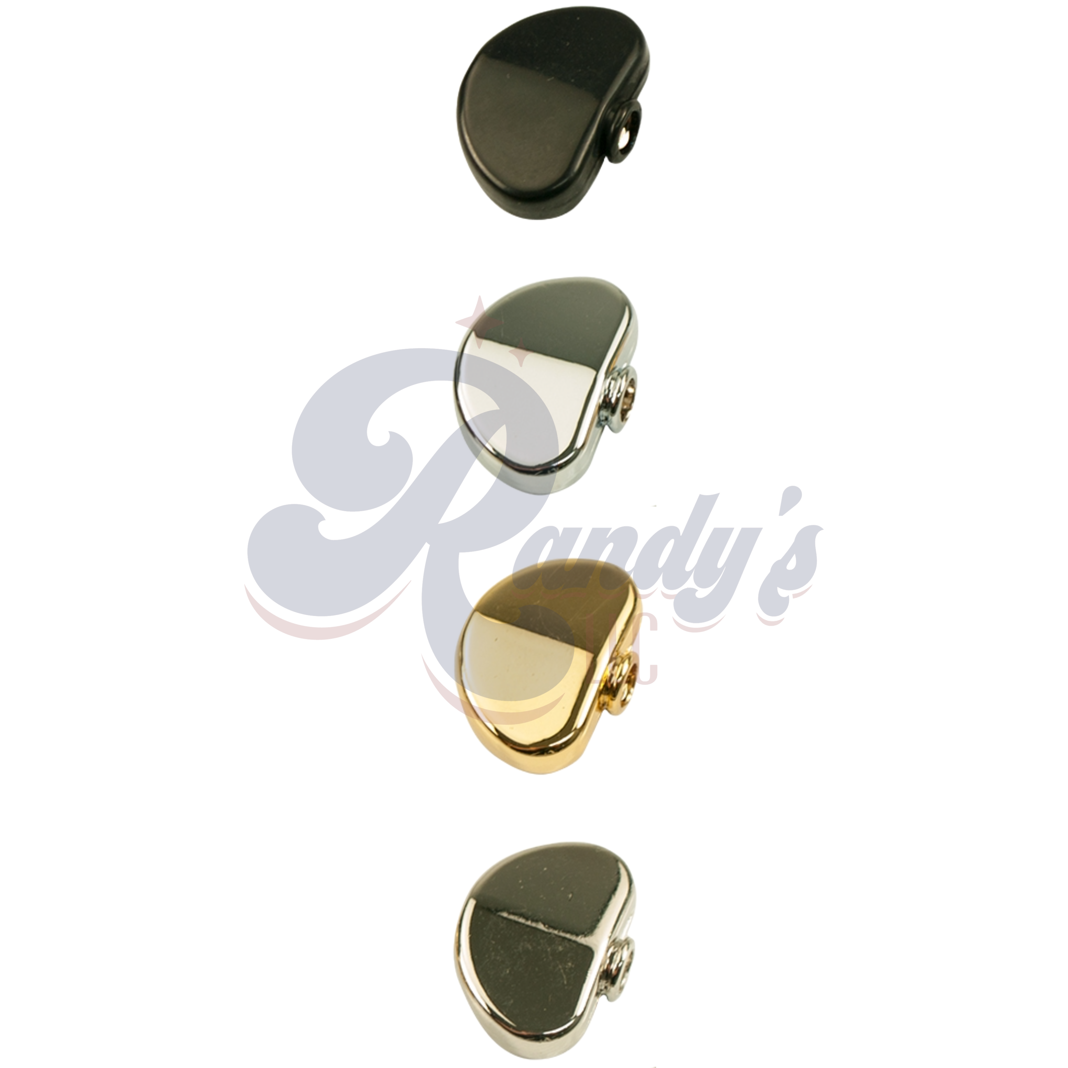 Kluson Replacement Tuner Buttons for Contemporary Diecast Series (6-Pack) Kidneybean - Fits Gibson® - Randy's LLC