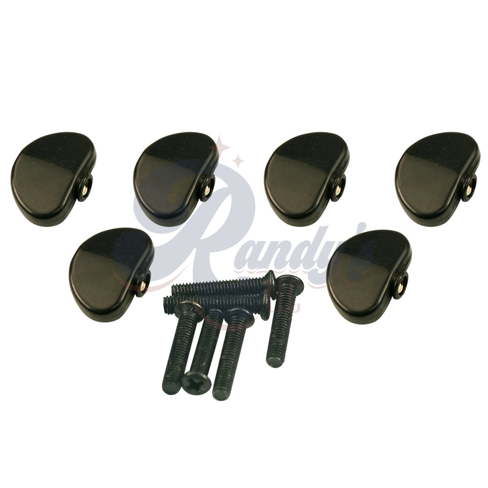 Kluson Replacement Tuner Buttons for Contemporary Diecast Series (6-Pack) Kidneybean - Fits Gibson® - Randy's LLC