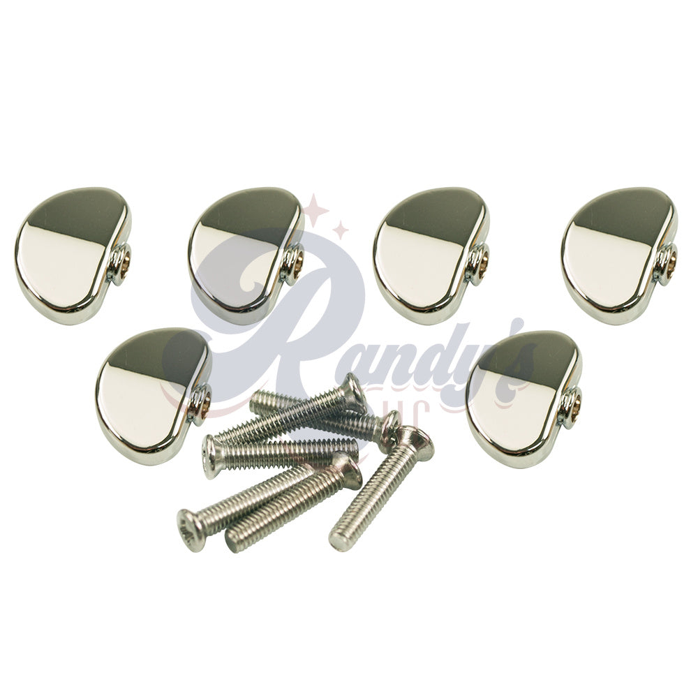 Kluson Replacement Tuner Buttons for Contemporary Diecast Series (6-Pack) Kidneybean - Fits Gibson® - Randy's LLC