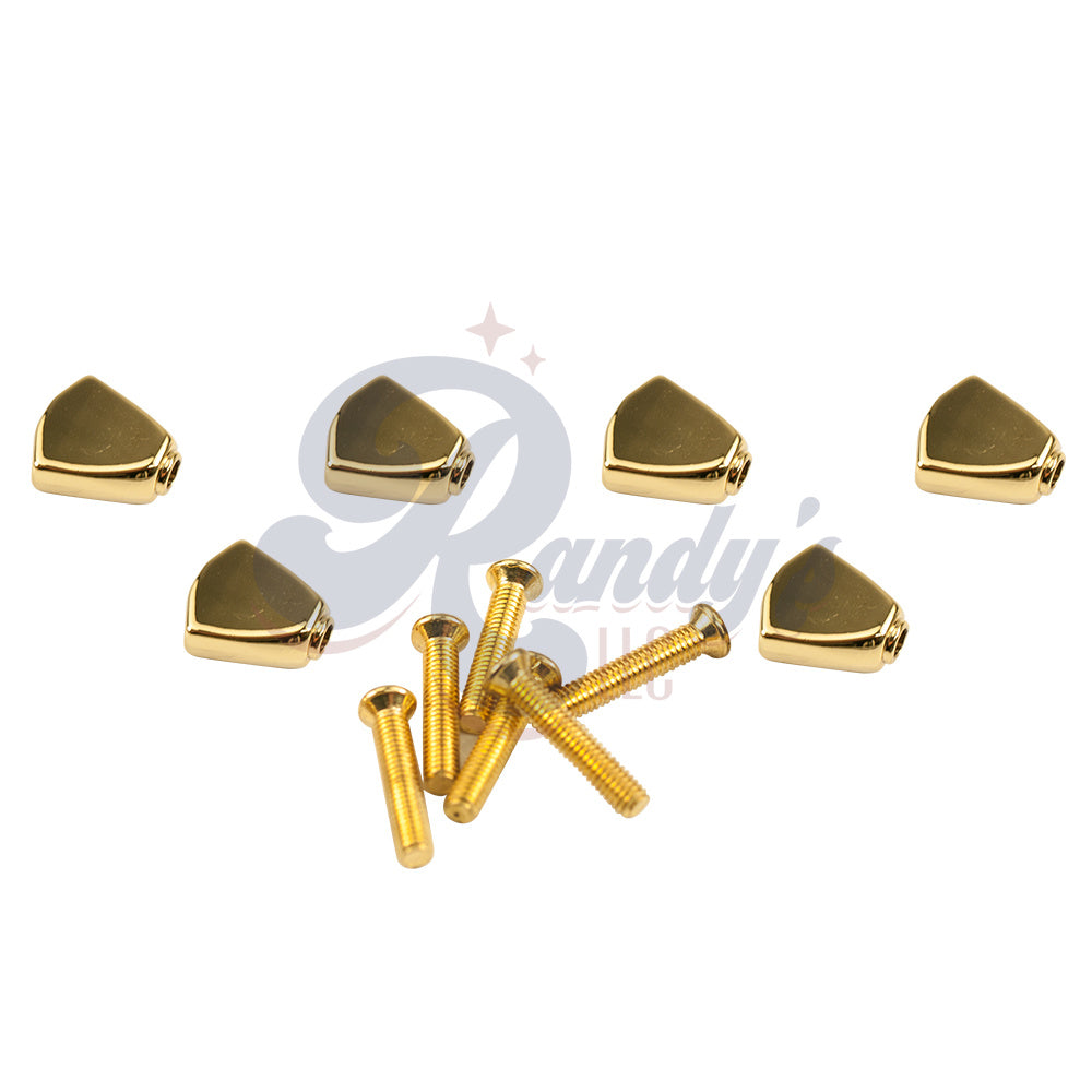 Kluson Replacement Tuner Buttons for Revolution & Plus Series (6-Pack) Keystone - Fits Grover® - Randy's LLC