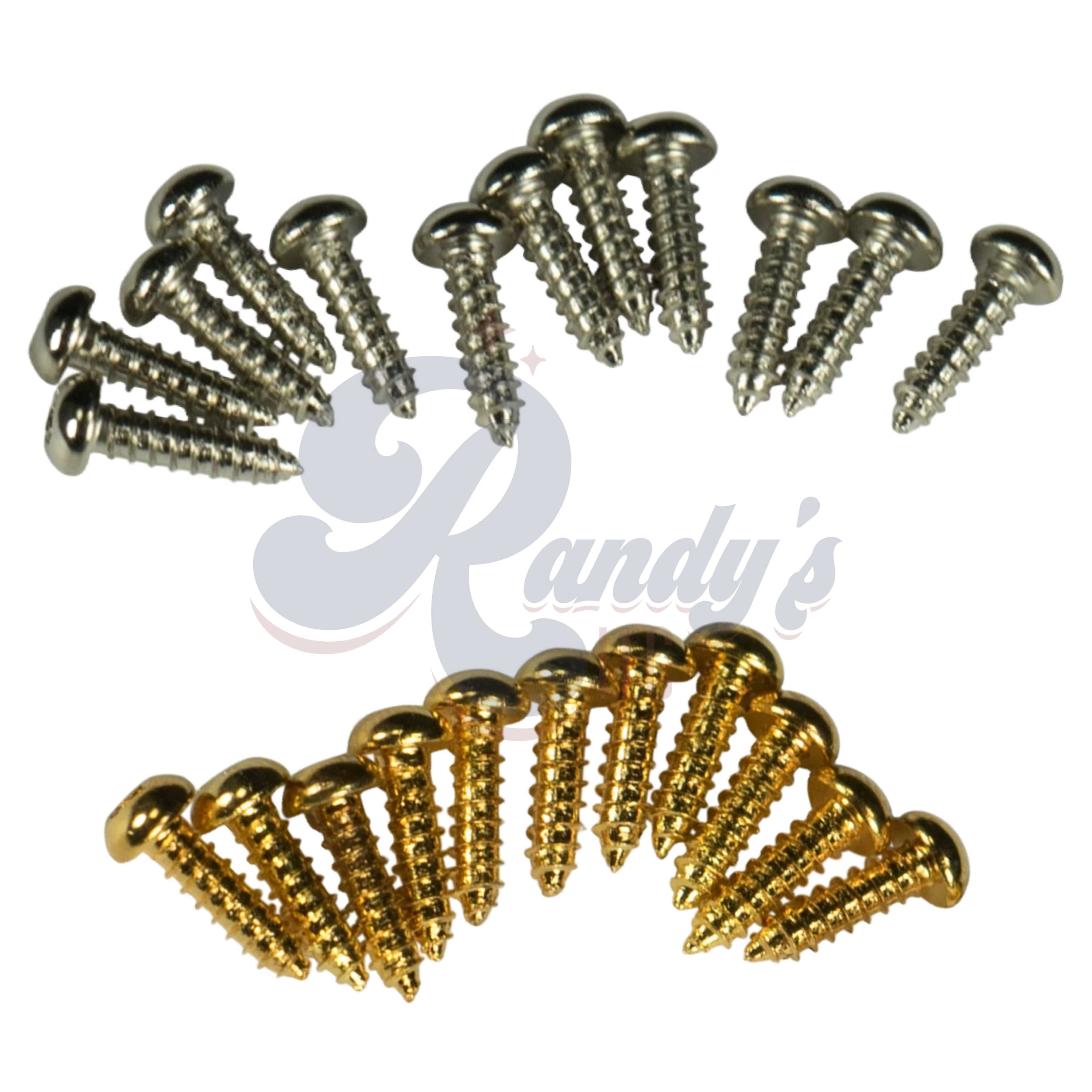 Kluson Mounting Screws for Deluxe or Supreme Series Tuning Machines - Fits Gibson® - Randy's LLC