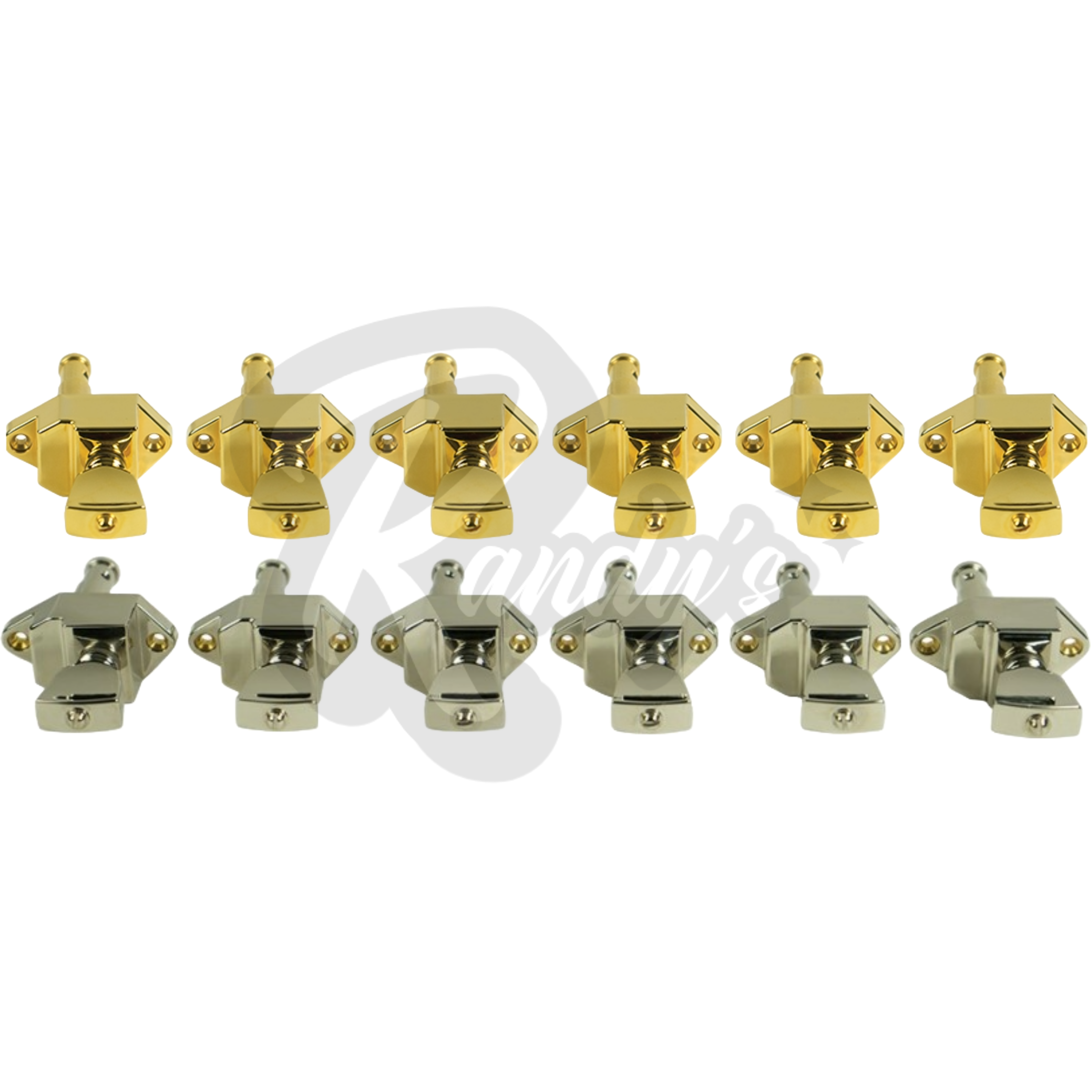 Firebird® "Banjo" Tuners (Vintage Diecast Series) 6-In-Line - Fits Gibson® - Randy's LLC