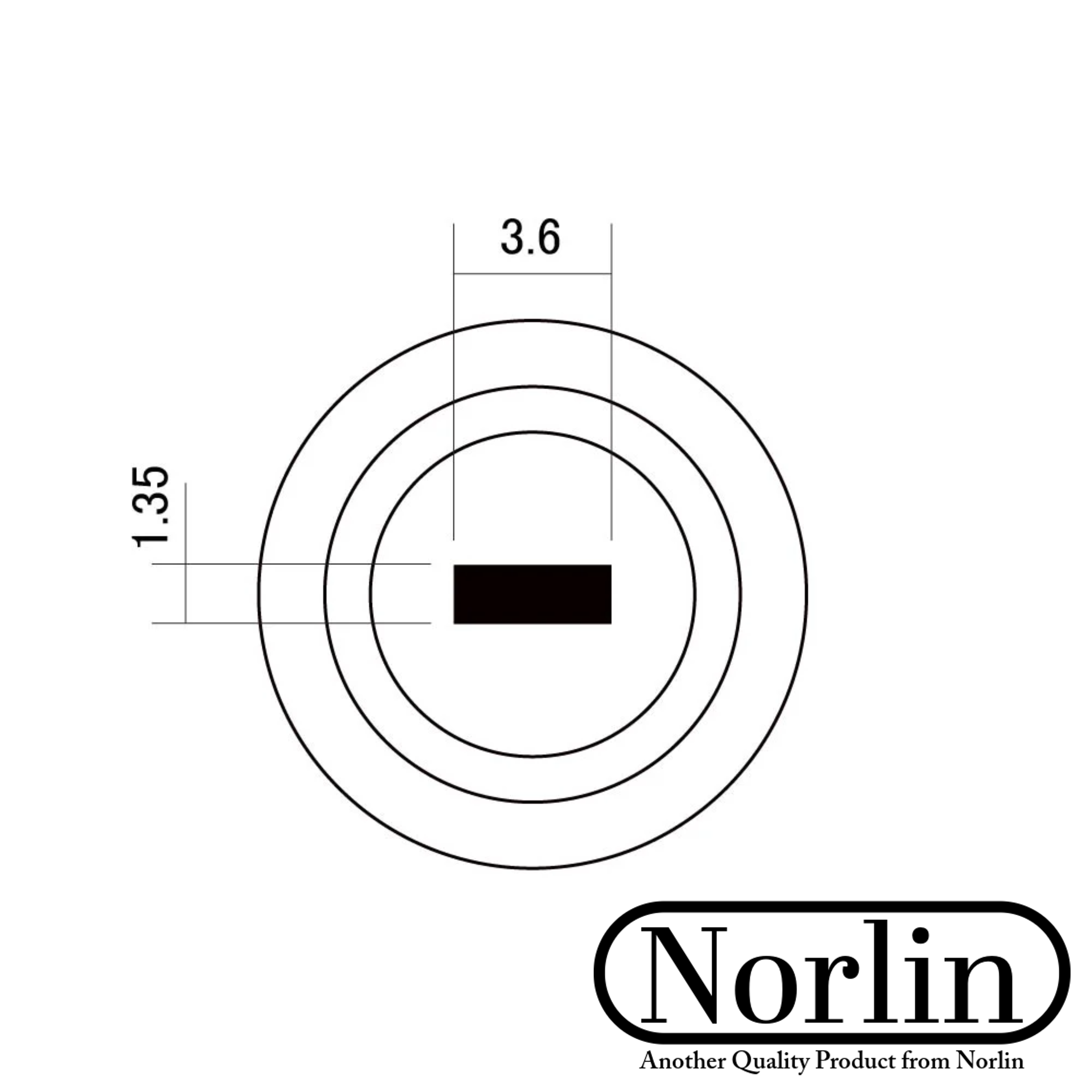 3-Way Barrel Lever Switch Tip for Fender® Telecaster® (Metric) - Randy's LLC