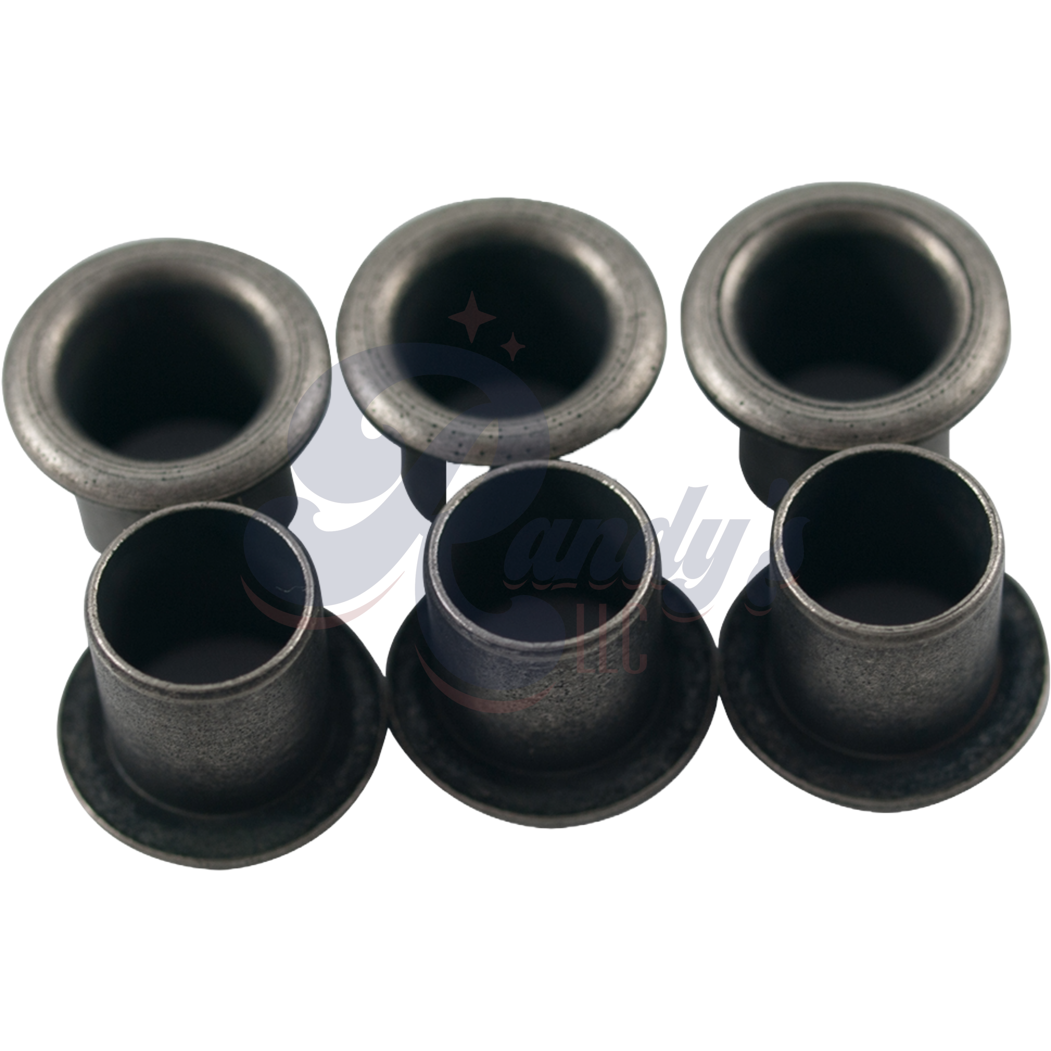 Kluson Replacement Stamped Eyelet Bushings for Deluxe & Supreme Series (6-Pack) - Fits Gibson® - Randy's LLC
