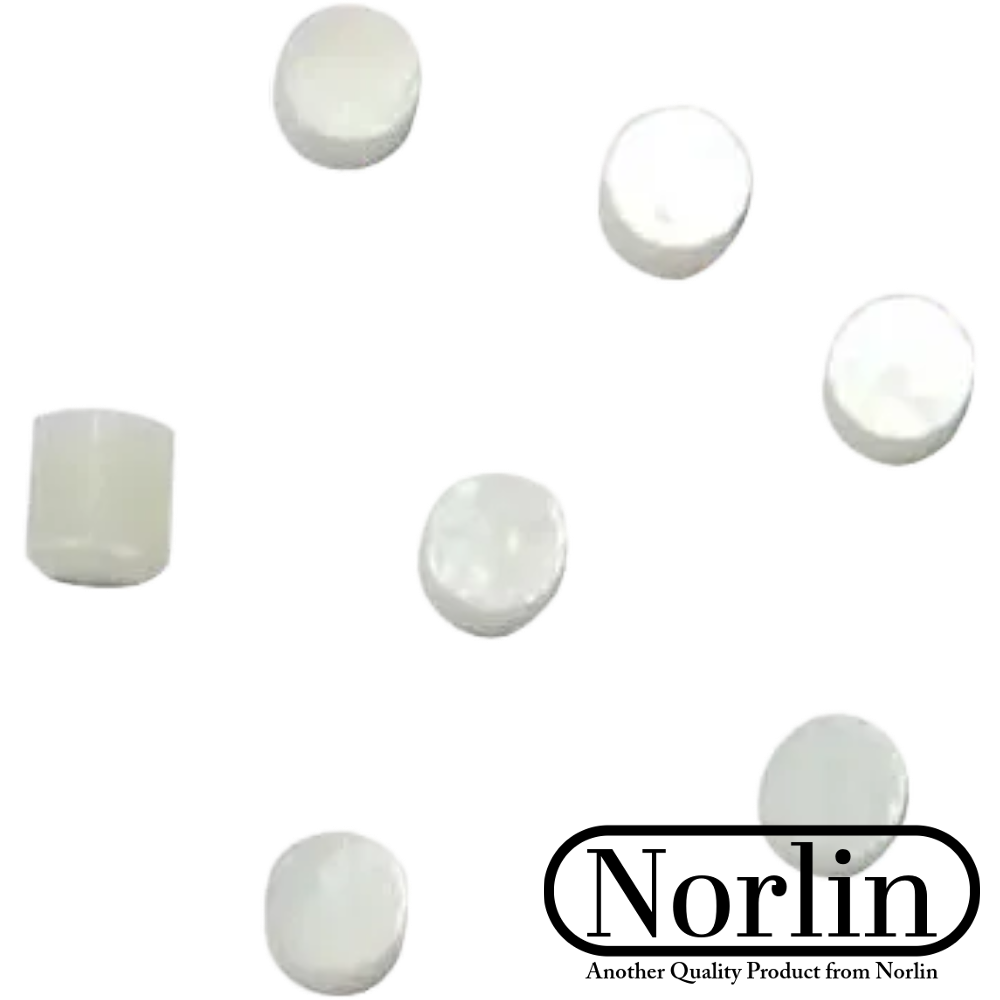 Mother of Pearl Side Position Dots & Inlays for Guitar (10-Pack) - Randy's LLC