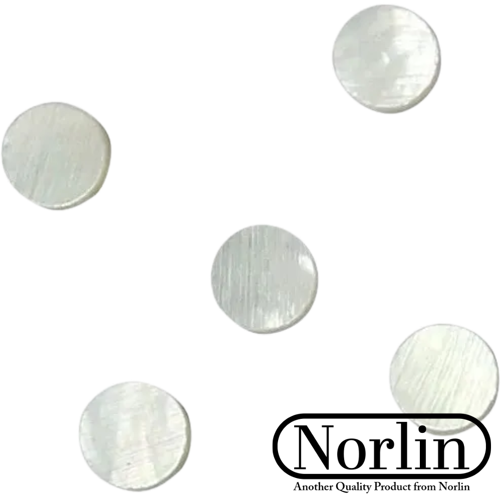 Mother of Pearl Side Position Dots & Inlays for Guitar (10-Pack) - Randy's LLC
