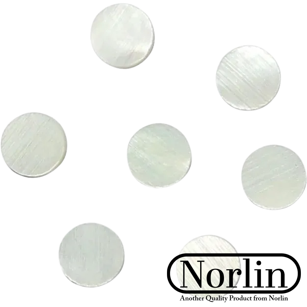 Mother of Pearl Side Position Dots & Inlays for Guitar (10-Pack) - Randy's LLC