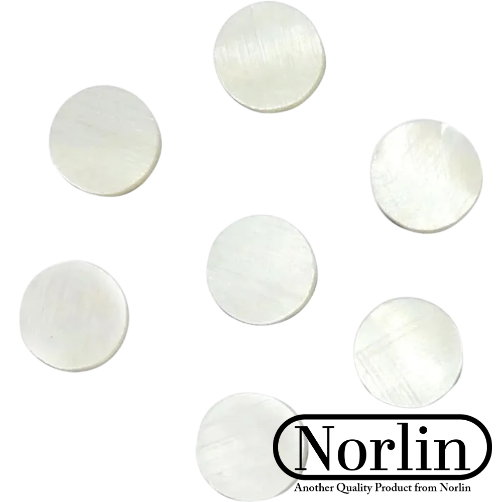 Mother of Pearl Side Position Dots & Inlays for Guitar (10-Pack) - Randy's LLC