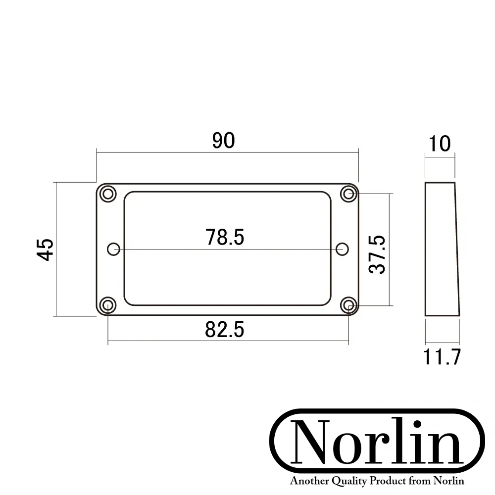Humbucker Pickup Tapered Mounting Ring (Relic Light Cream) for Gibson® Guitars - Randy's LLC