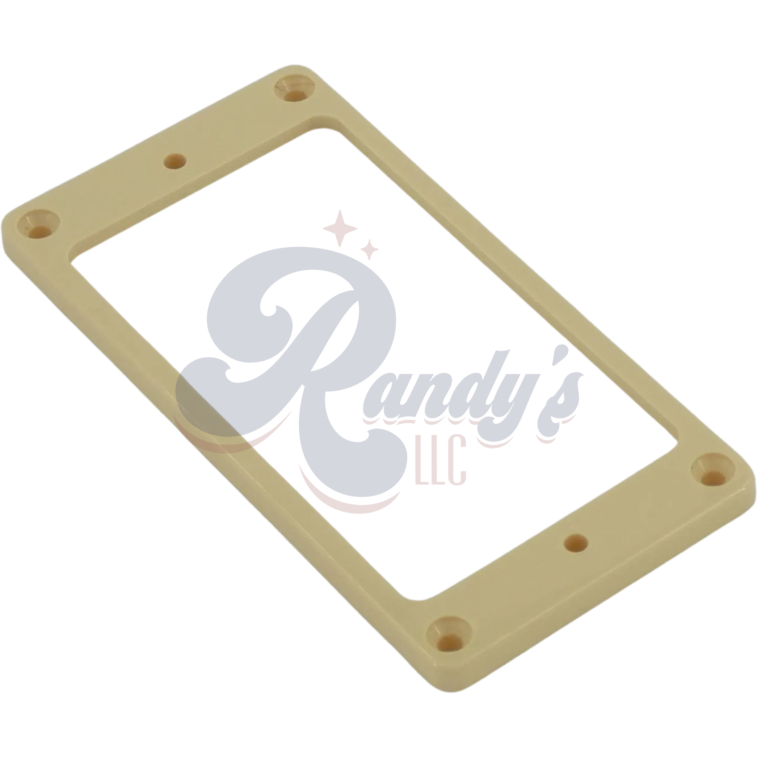 HOSCO Humbucker Mounting Ring (Non-Tapered) Cream - Fits Gibson® - Randy's LLC