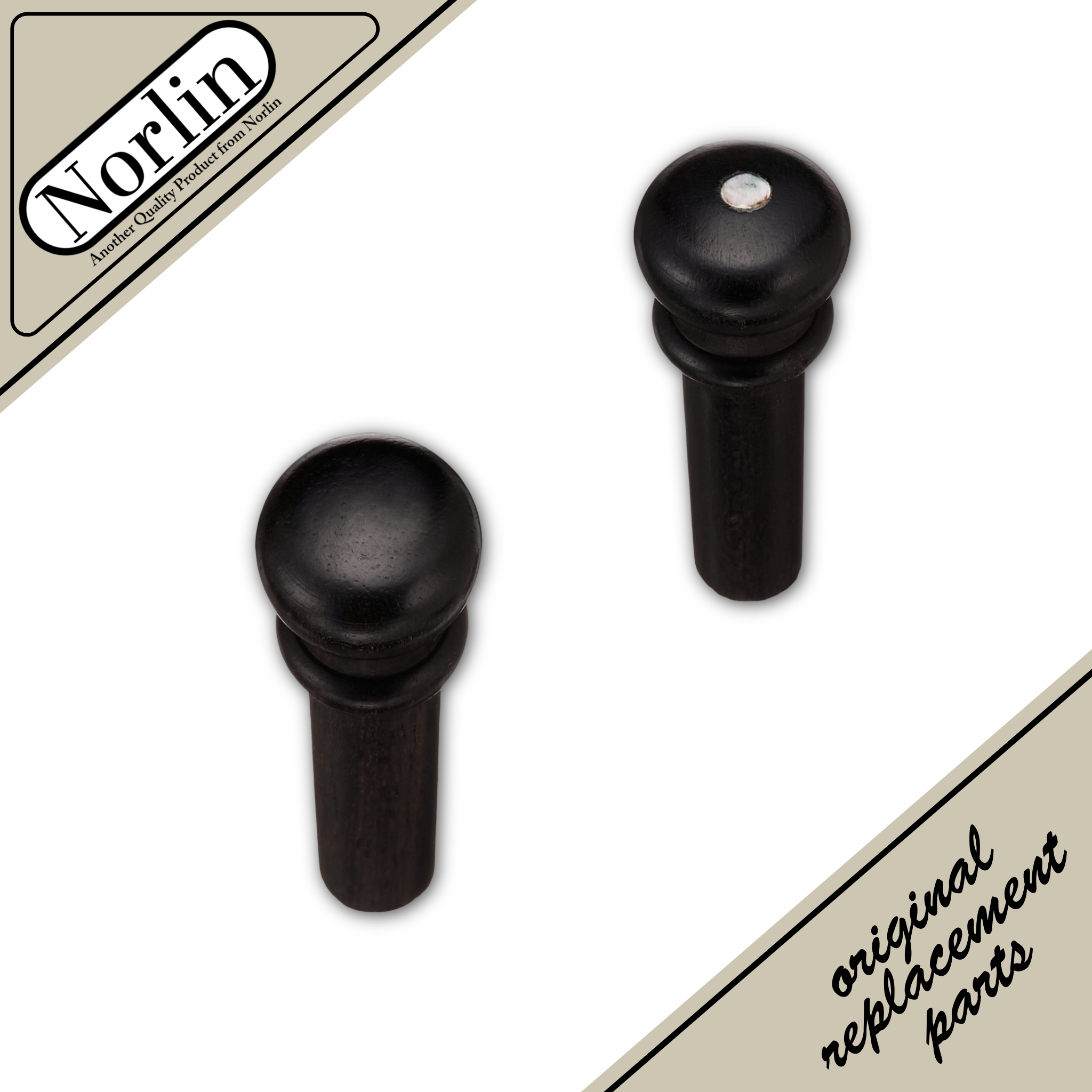 Ebony End Pin Strap Button for Gibson® Acoustic Guitars - Randy's LLC
