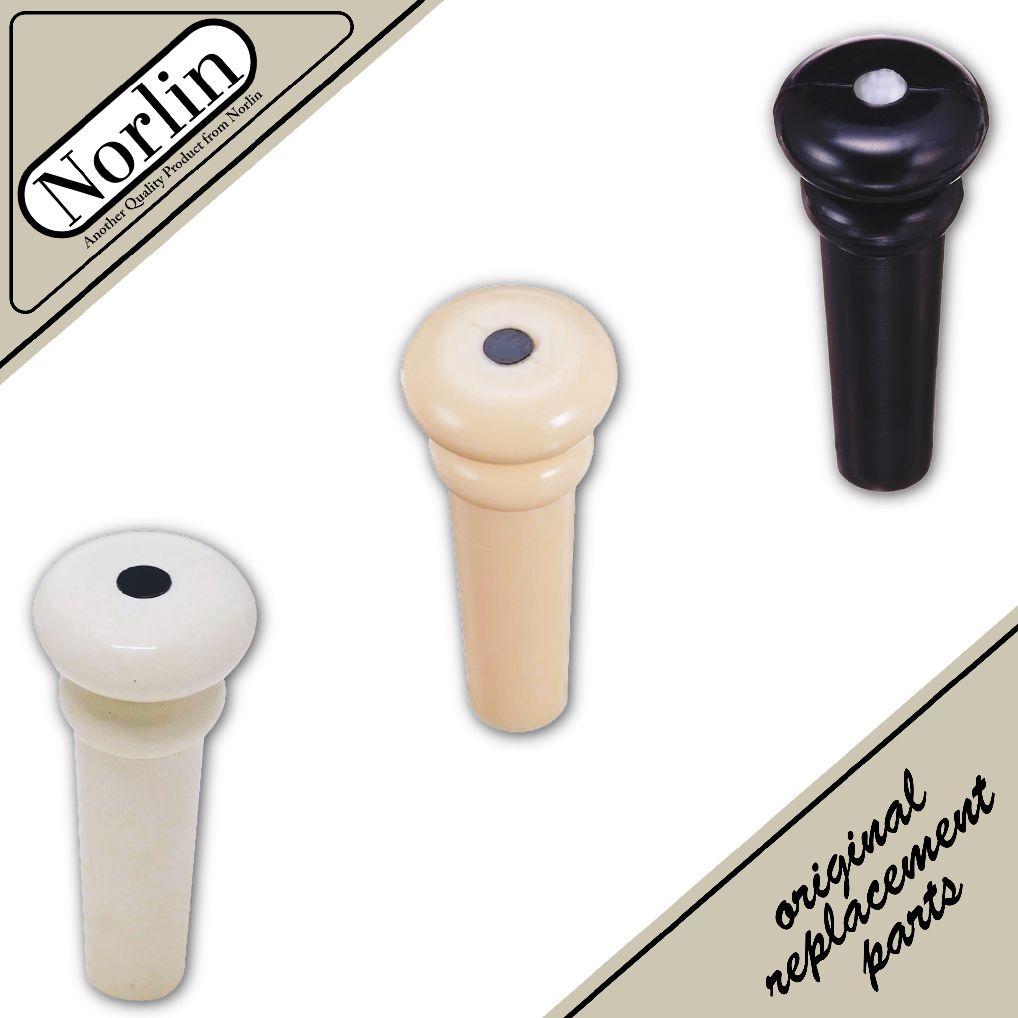 End Pin Strap Button w/ Dot for Gibson® Acoustic Guitars - Randy's LLC