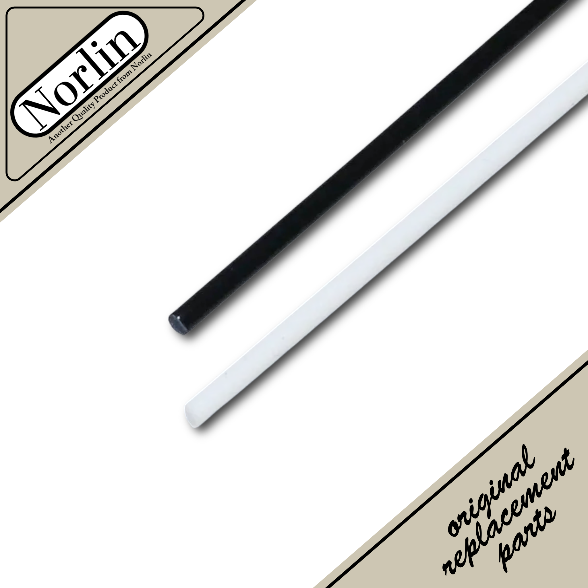 Acrylic Side Position Dot & Inlay Rod for Guitar (10-Pack) - Randy's LLC