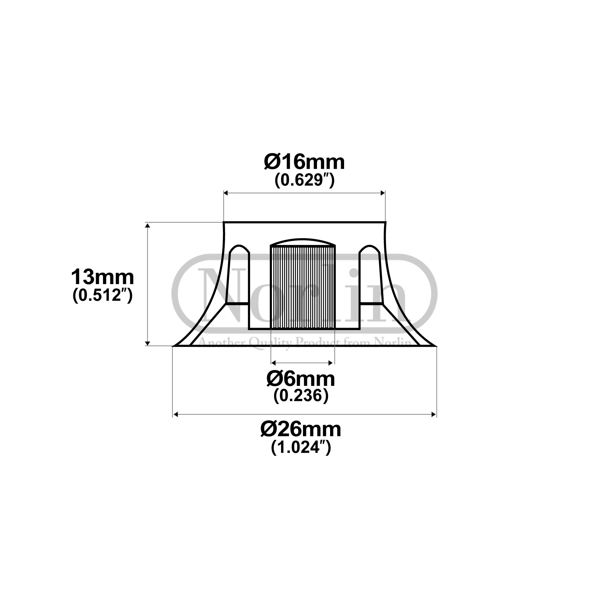 CAB Knobs - Vintage Historic Bell Knob for Gibson® Guitars (Inch) - Randy's LLC