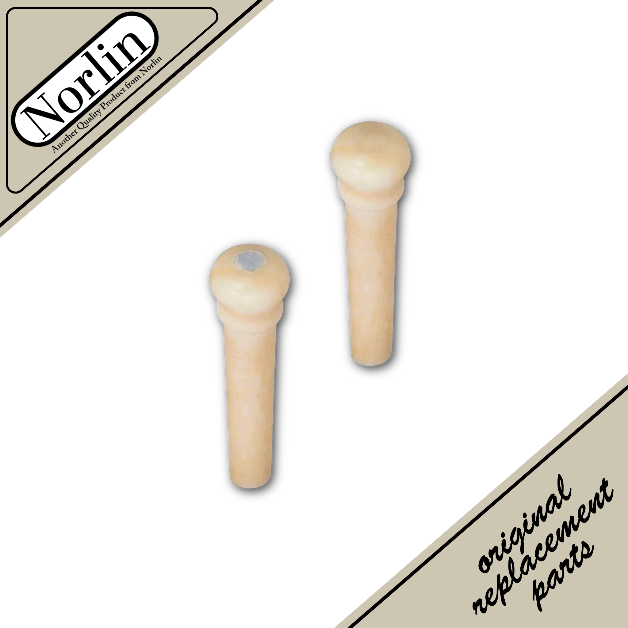 Bone Bridge Pins for Gibson® Acoustic Guitars (6-Pack) - Randy's LLC