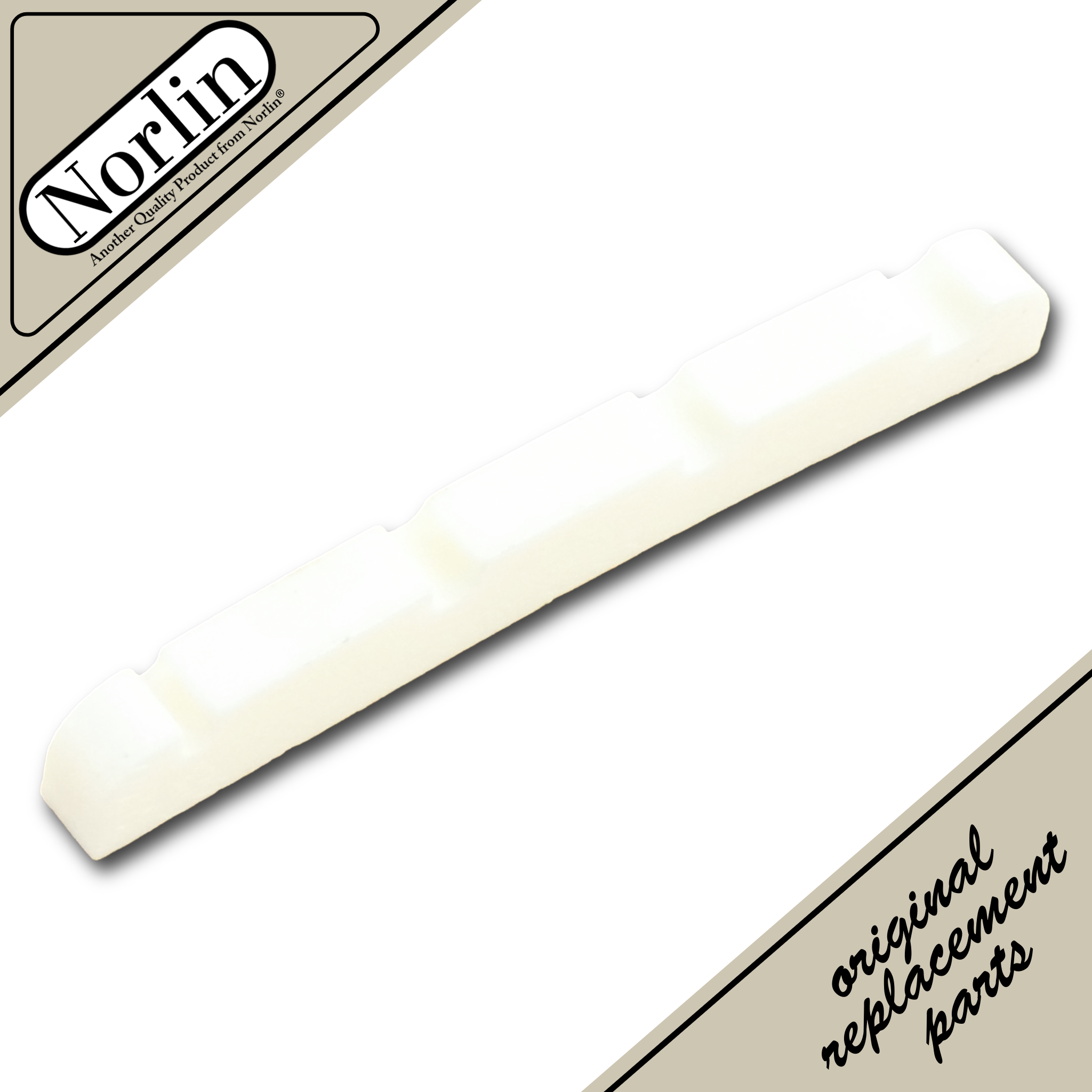 Shaped & Slotted Bone Nut for Fender® Jazz Bass® Guitars - Randy's LLC