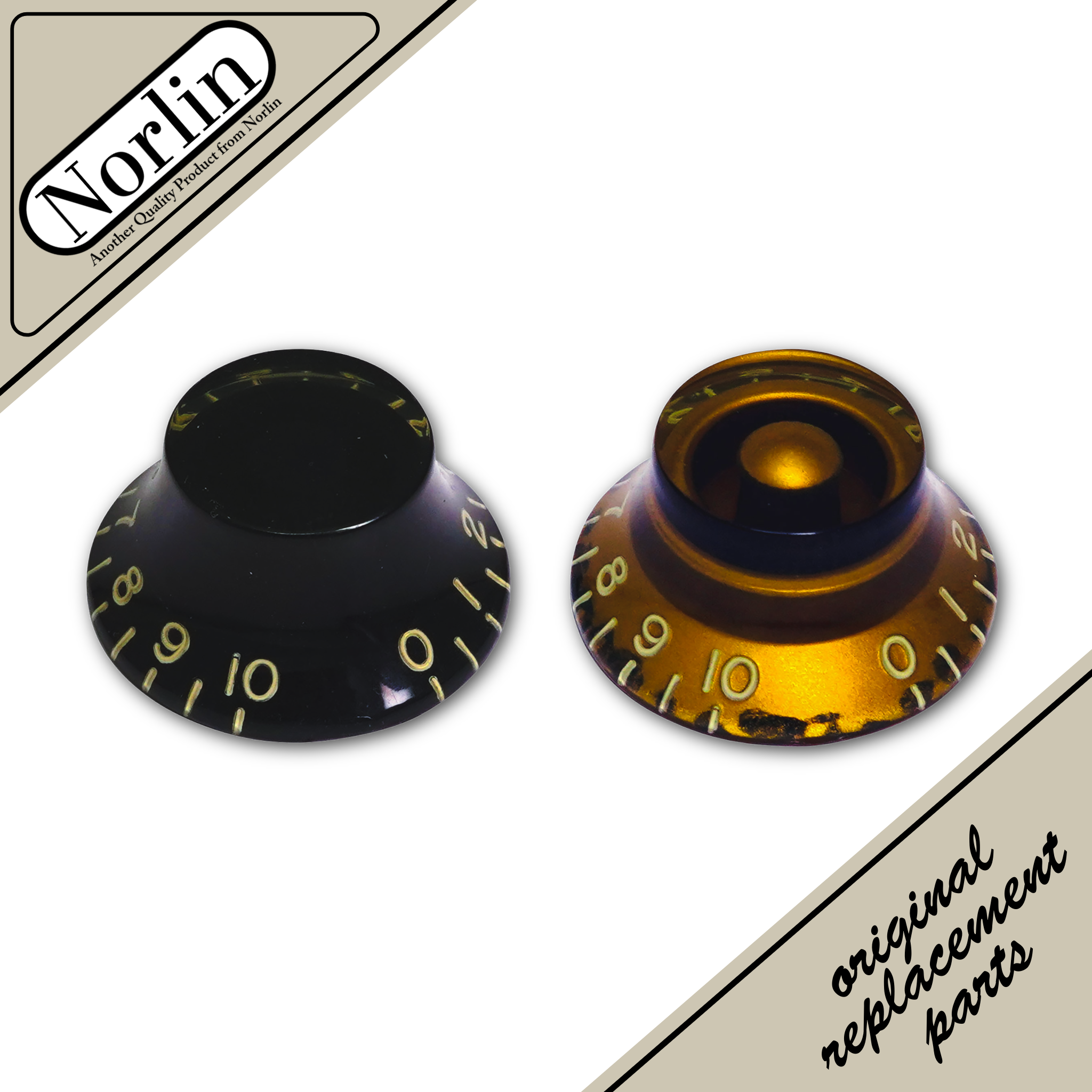 Vintage Historic CAB Bell Knob for Gibson® Guitars - Randy's LLC