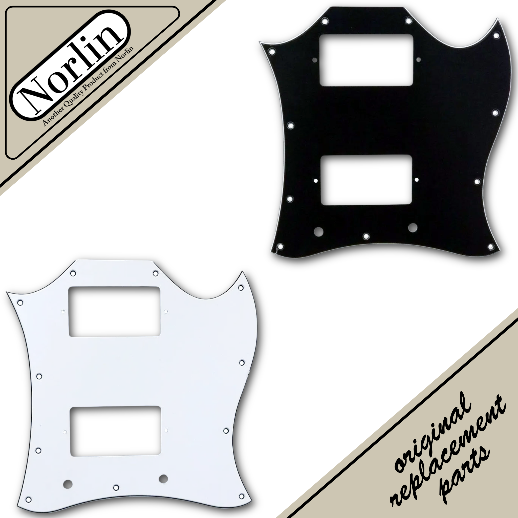 "11-Hole" Pickguard for Gibson® SG® Guitars - Randy's LLC
