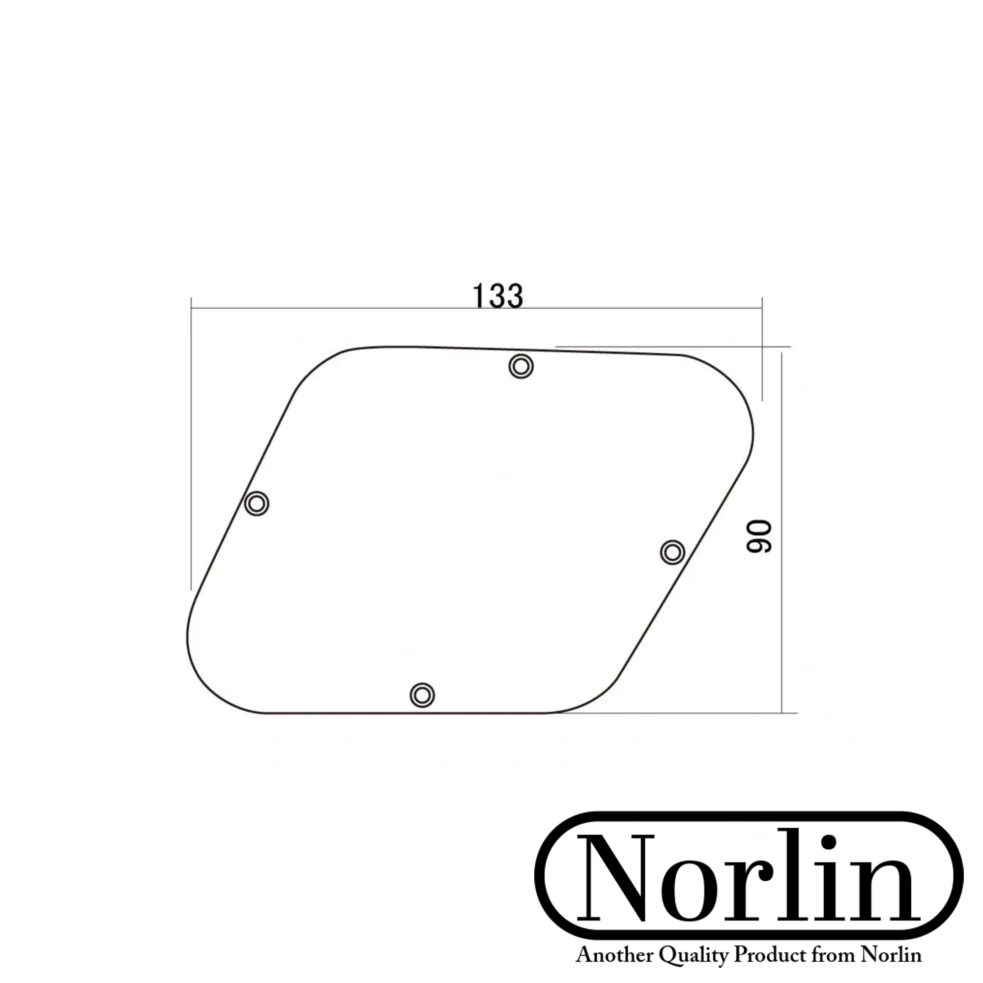 Historic Diamond Back Plate for Gibson® Les Paul® Reissue Guitars - Randy's LLC