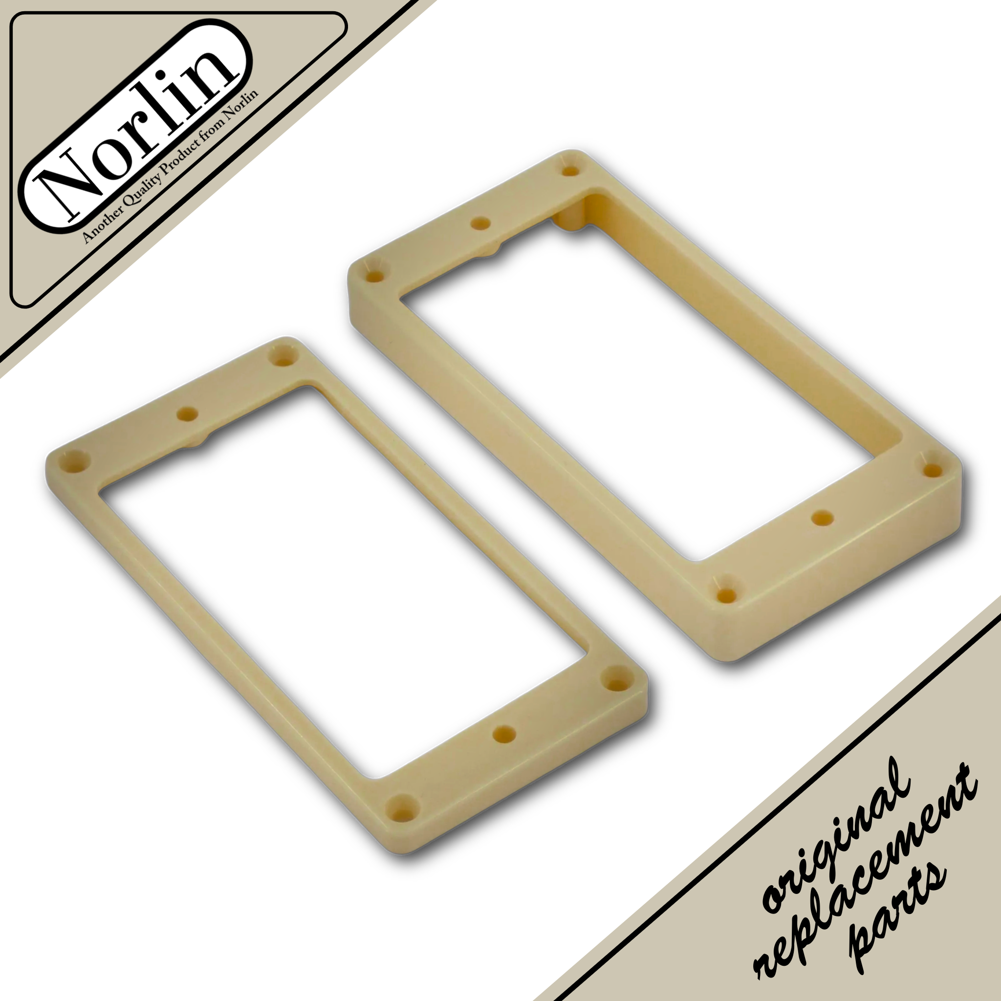 Humbucker Pickup Tapered Mounting Ring (Light Cream) for Gibson® Guitars - Randy's LLC