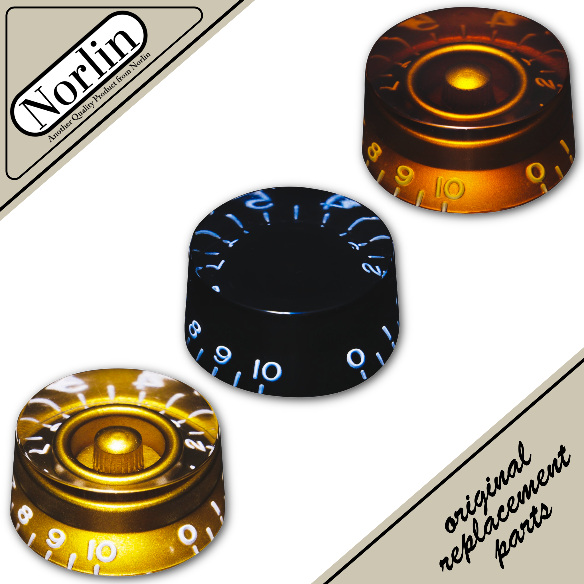 Embossed Speed Knob for Gibson® Guitars - Randy's LLC