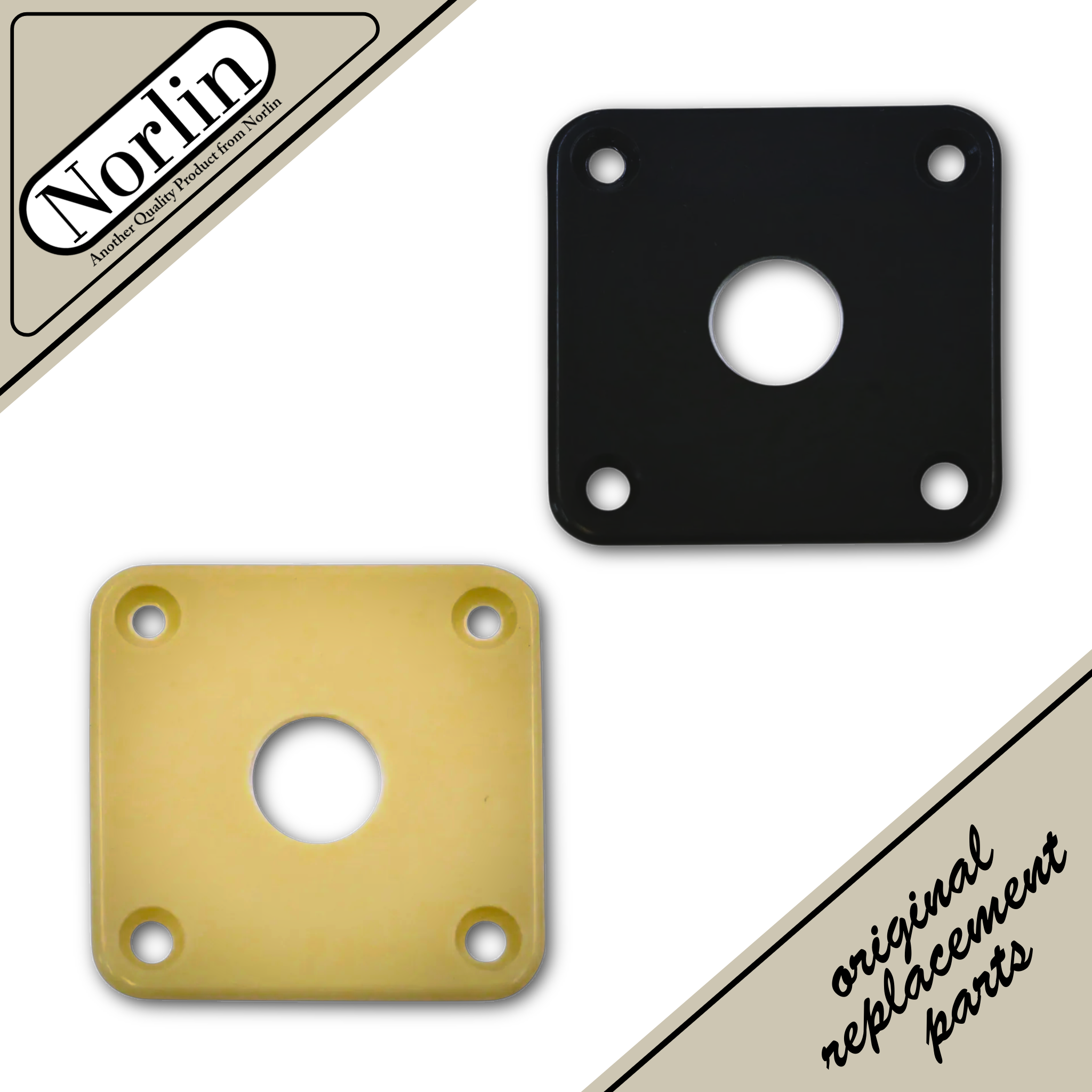 Square Jack Plate for Gibson® Guitars - Randy's LLC