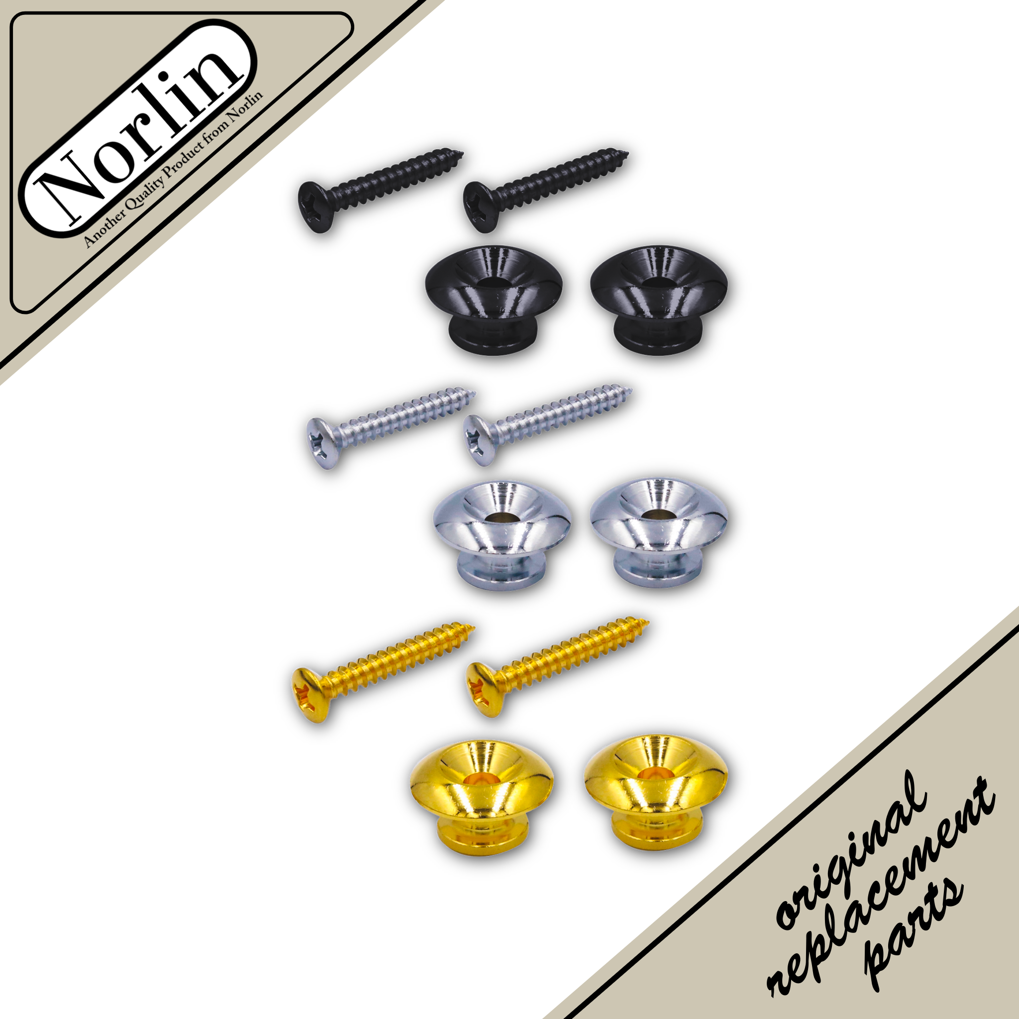 End Pins & Strap Buttons for Gibson® & Epiphone® Guitars - Randy's LLC