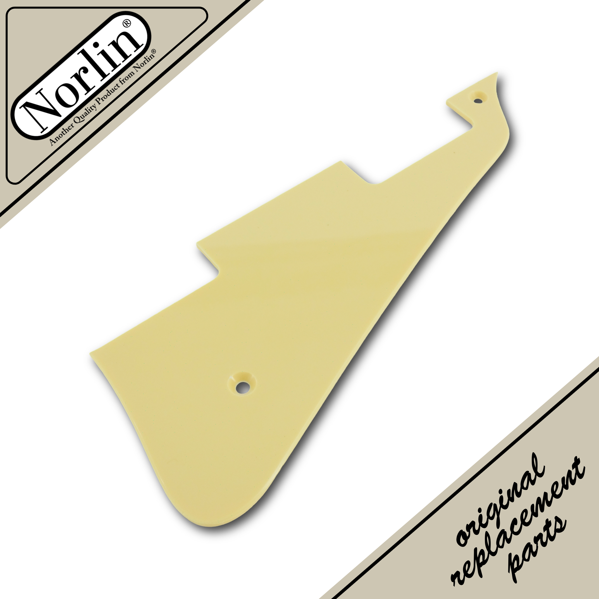 Historic Double Cream '59 Pickguard for 1959 Gibson® Les Paul® & R9 Guitars - Randy's LLC