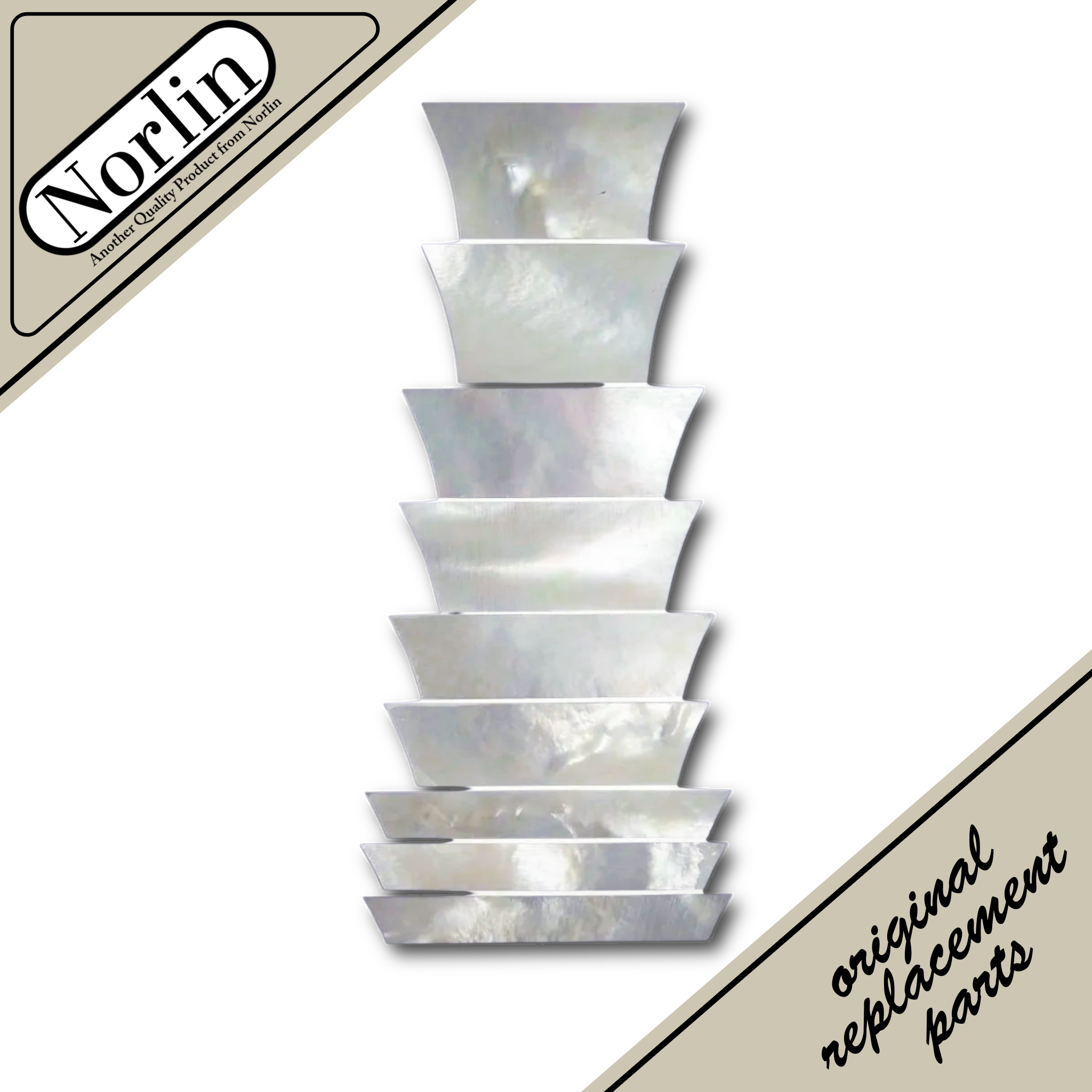 Mother of Pearl Trapezoid Fingerboard Inlays & Position Markers for Gibson® Guitars - Randy's LLC