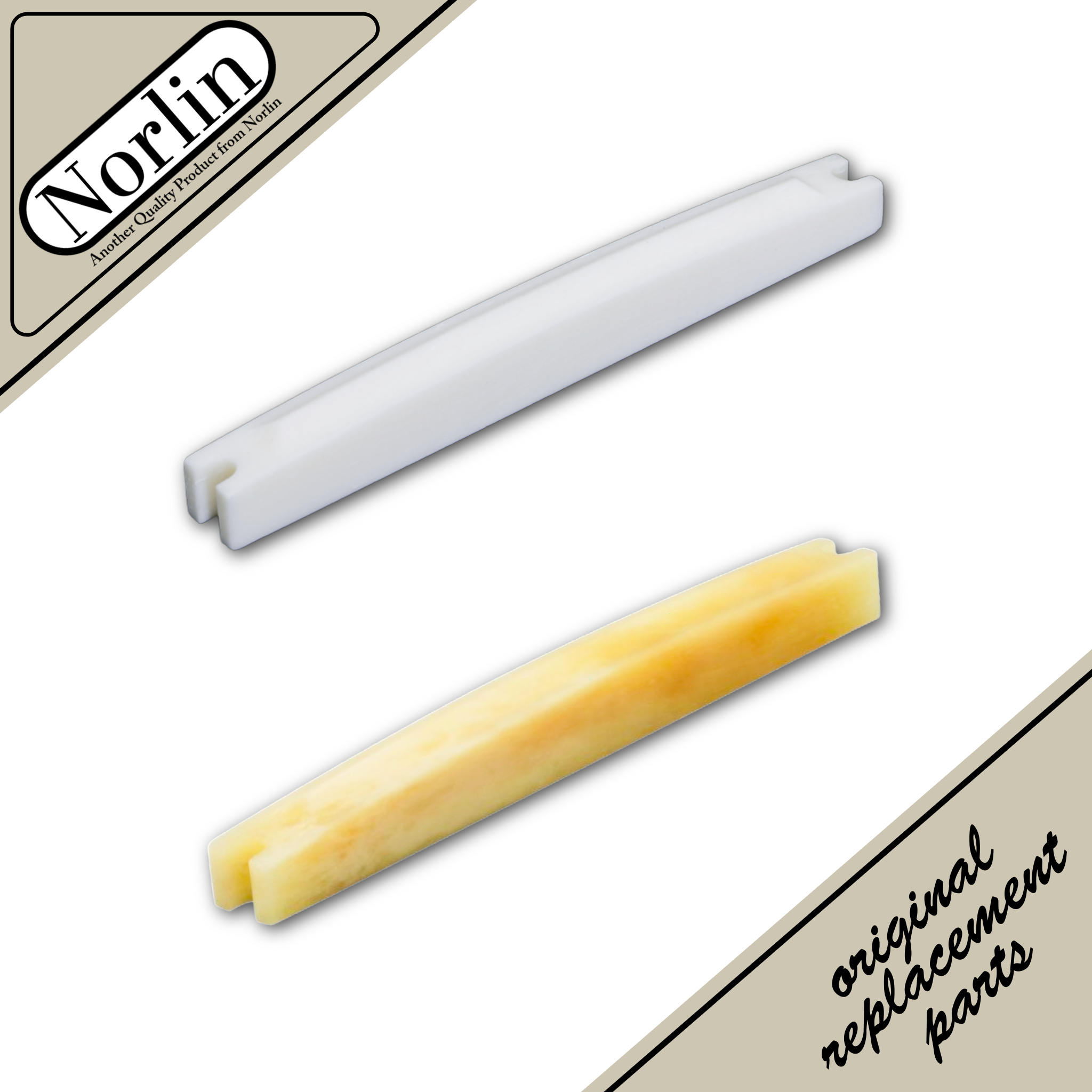 Vintage Historic Bone Adjustable Saddle for Gibson® Guitars - Randy's LLC