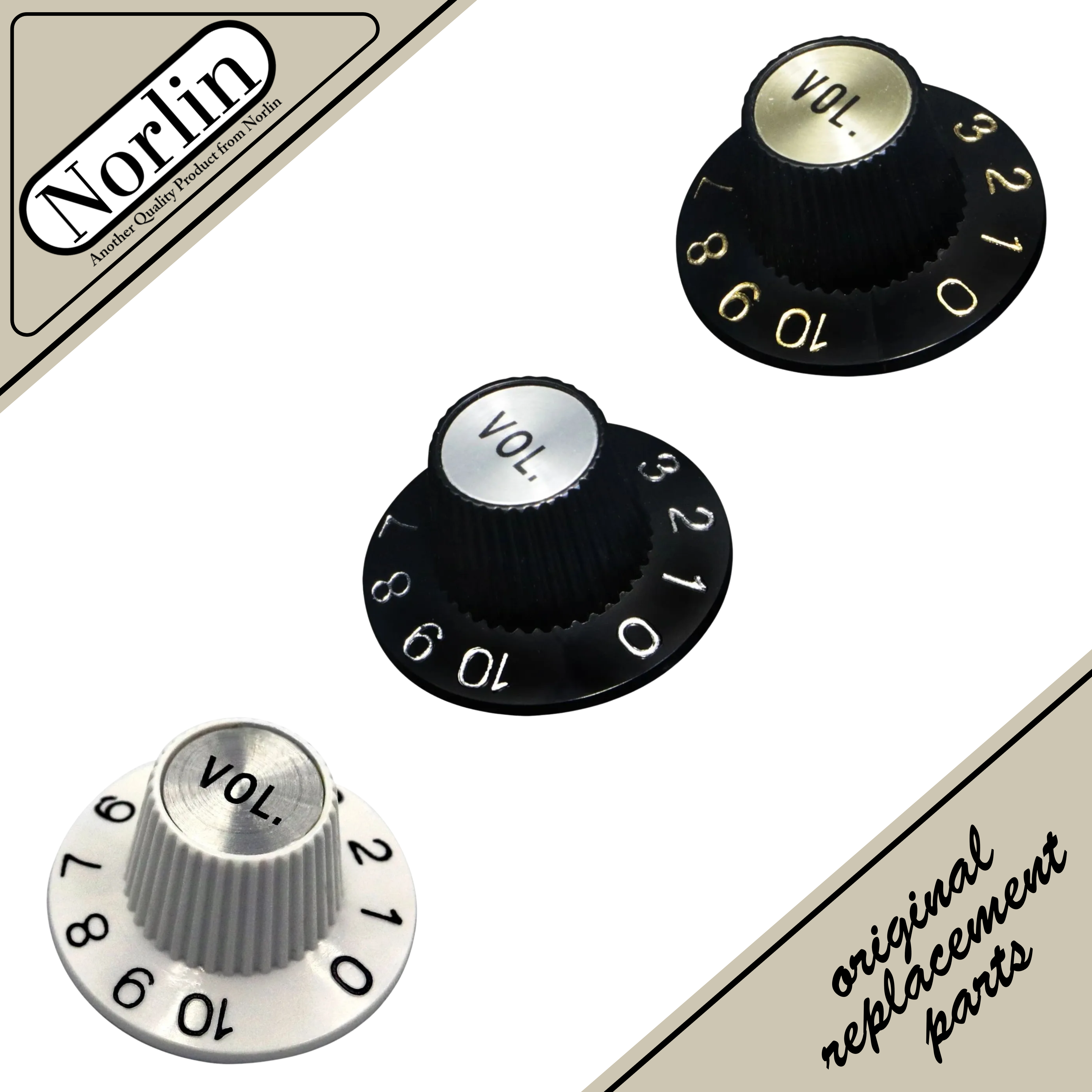 Witch Hat Volume Knob for Gibson® Guitars - Randy's LLC