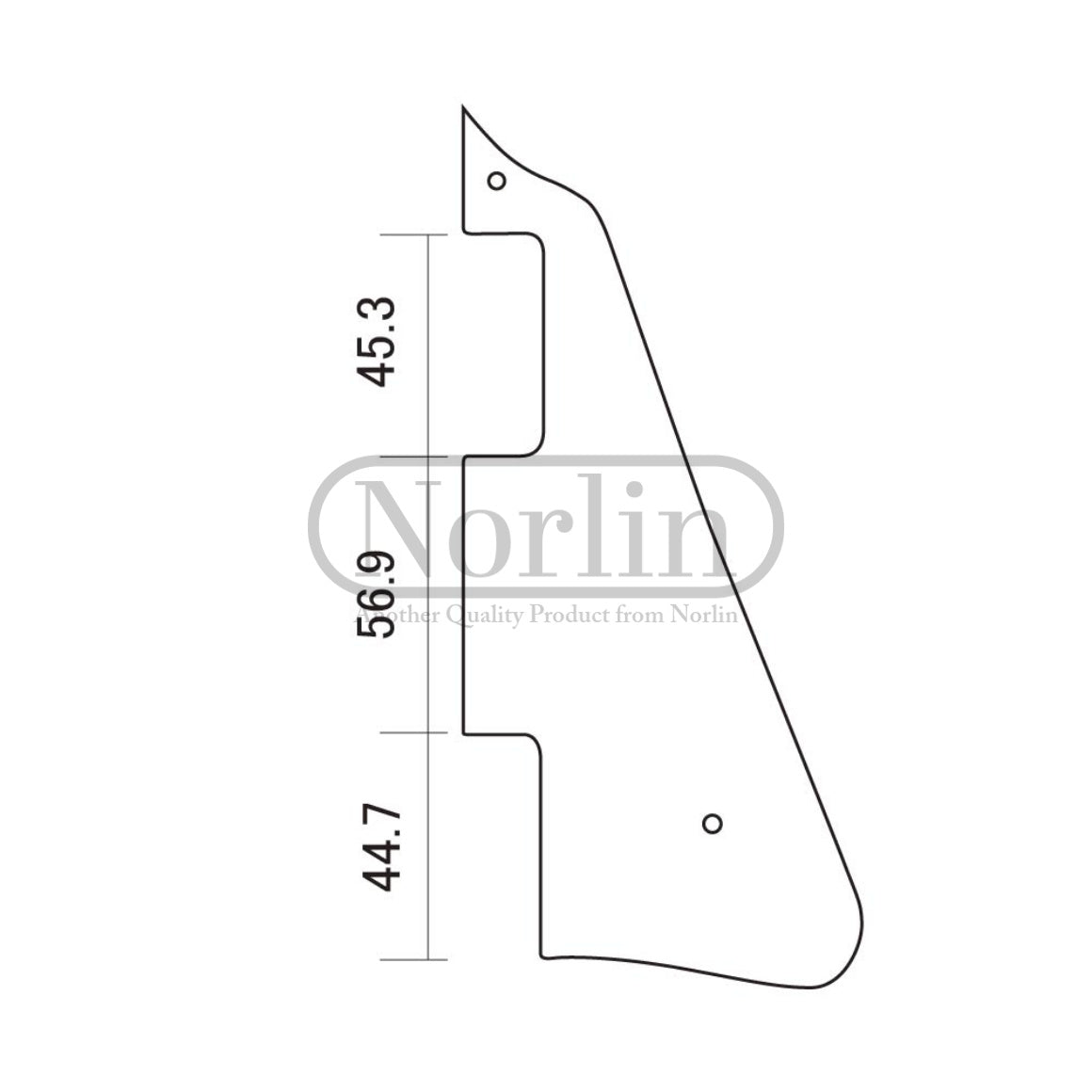 Custom Pickguard for '59 R9 1959 Gibson® Les Paul® Guitars - Randy's LLC